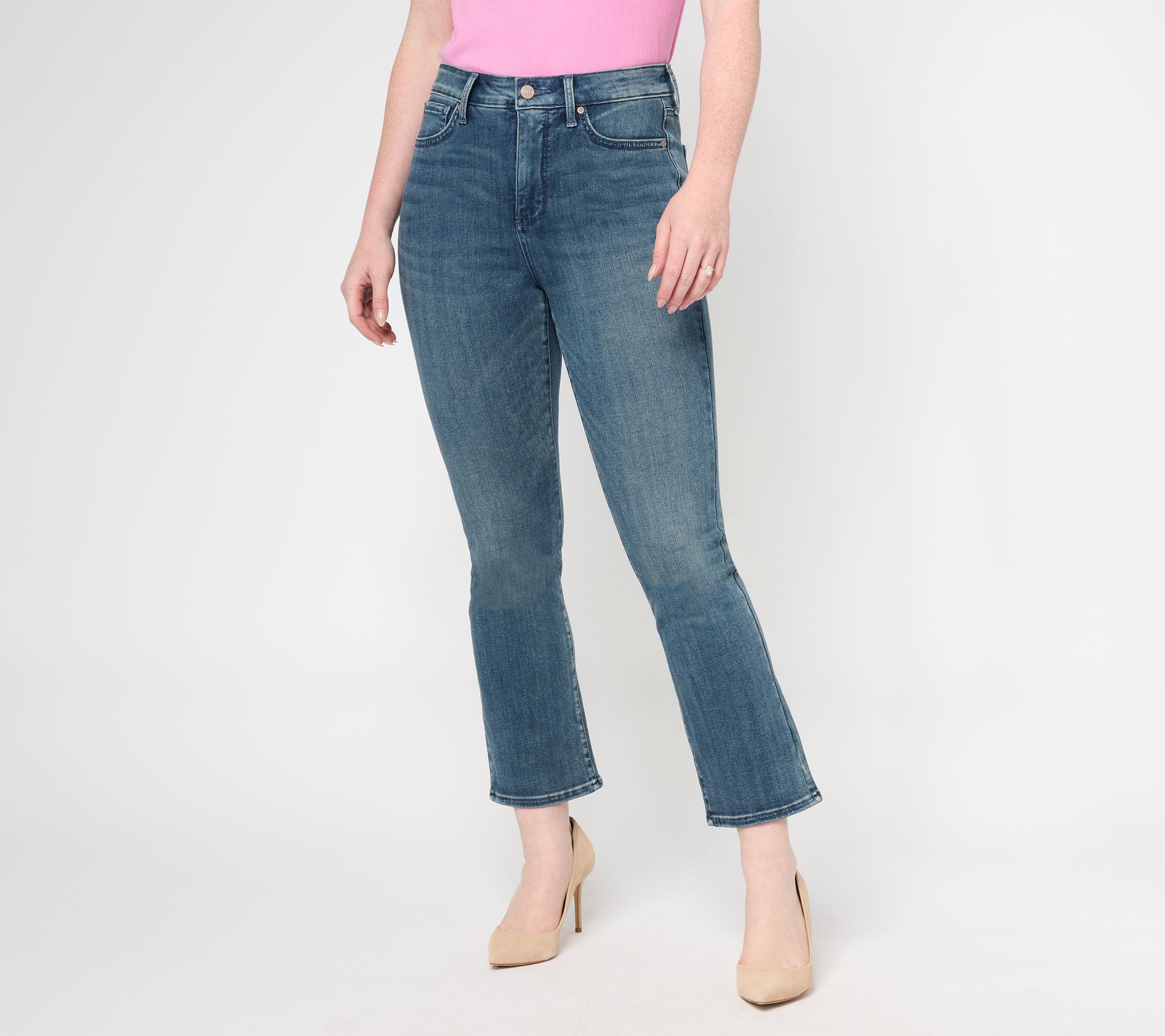 NYDJ Sure Stretch Higher Rise Slim Bootcut Ankle- Prelude
