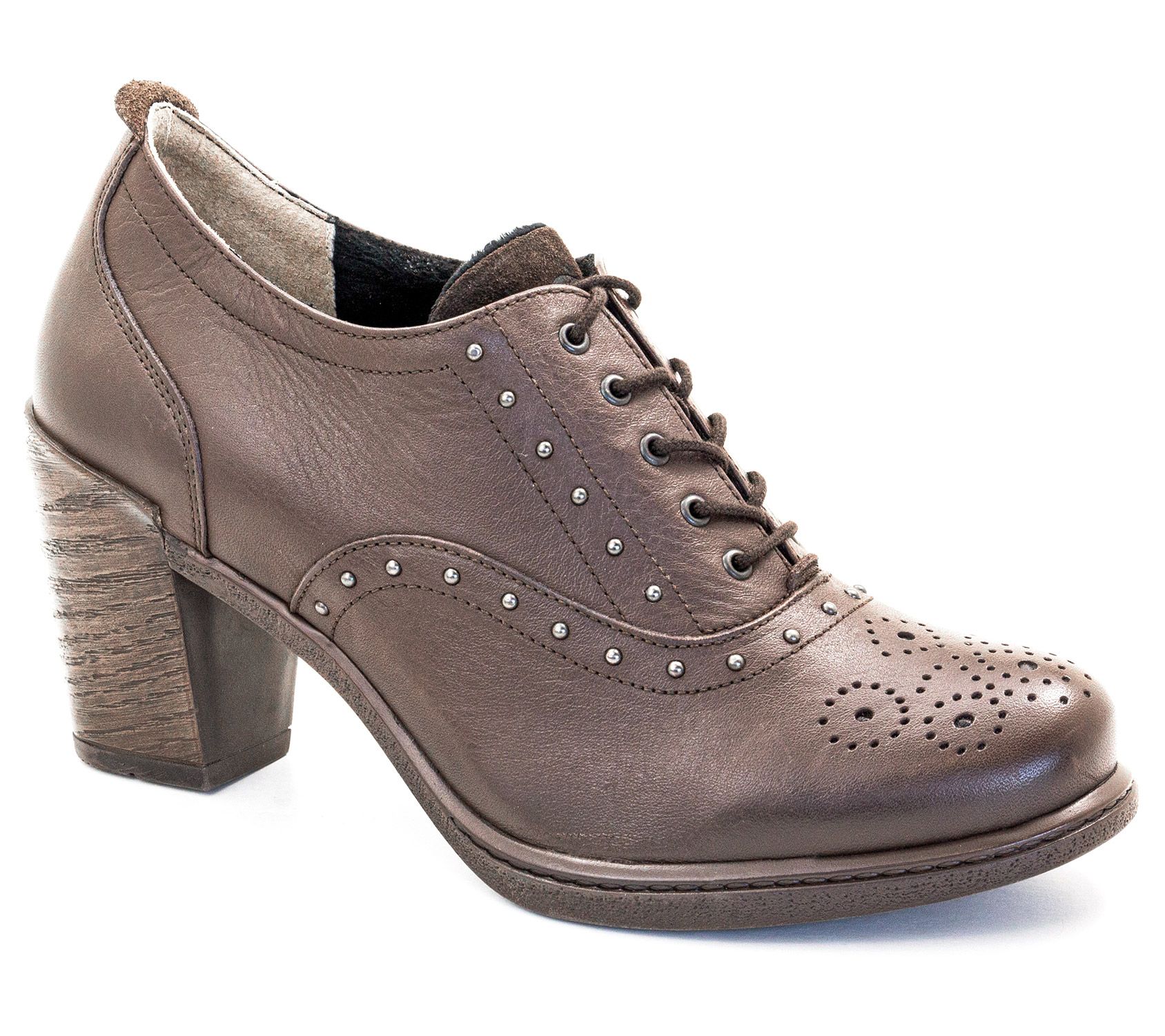 Dromedaris Classic Leather Lace Up Shoes - Gaby