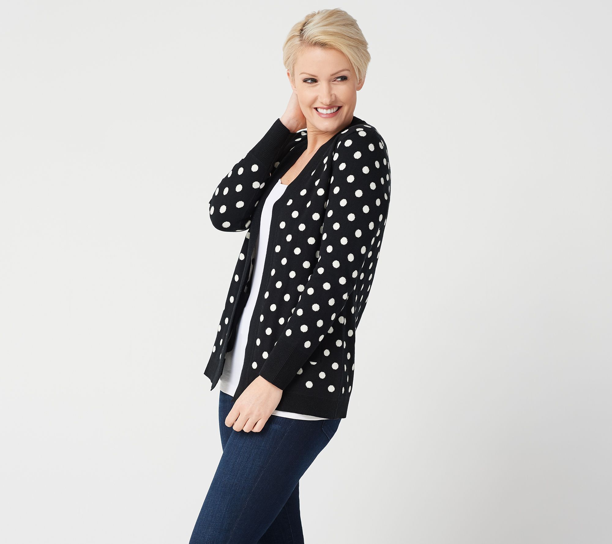 long sleeve cardigan dress