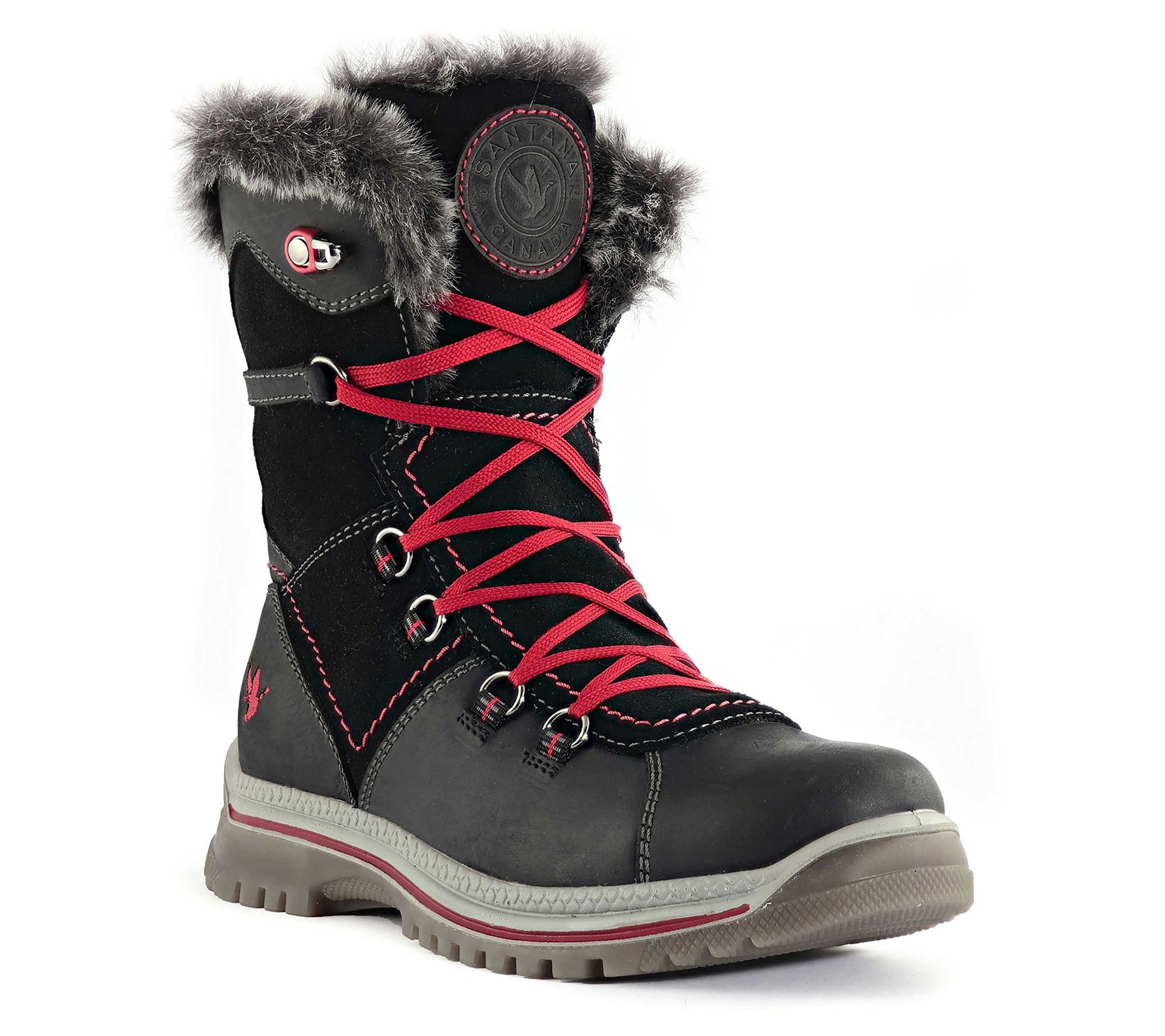 womens leather winter boots