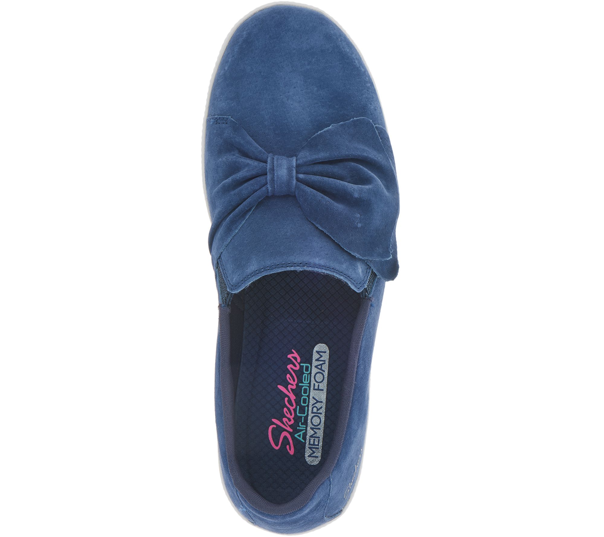 skechers slip on with bow