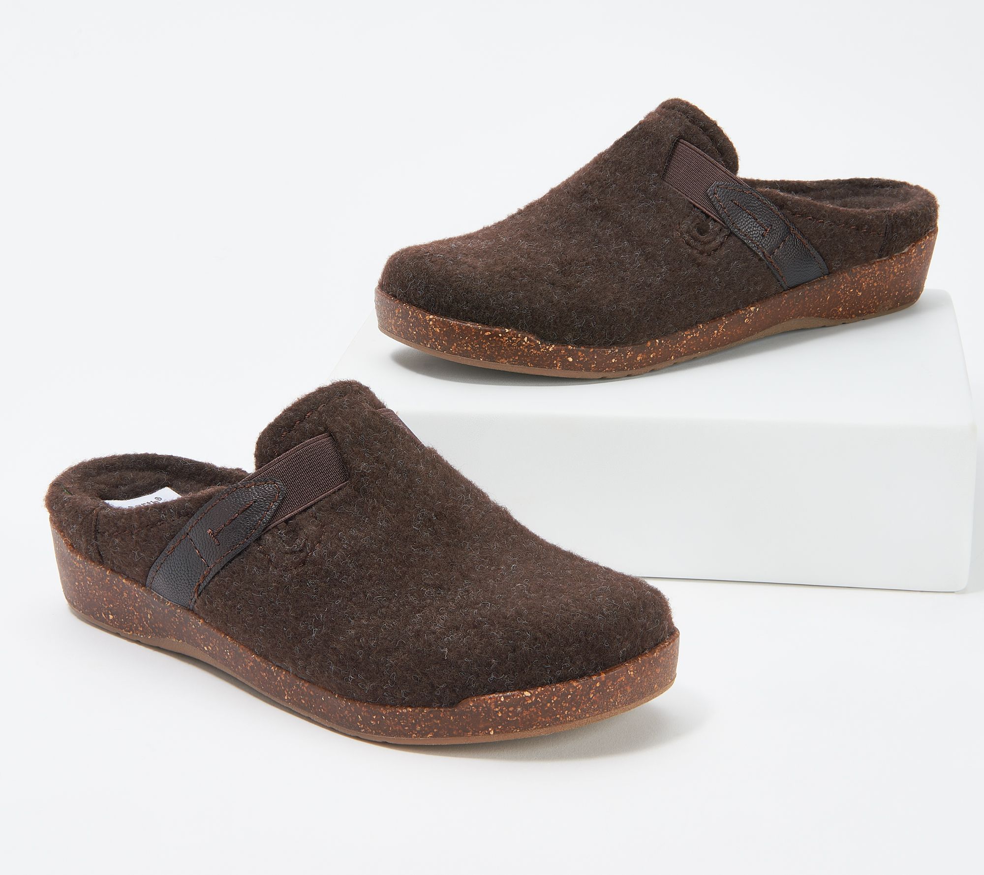 earth origins felt slip on clogs