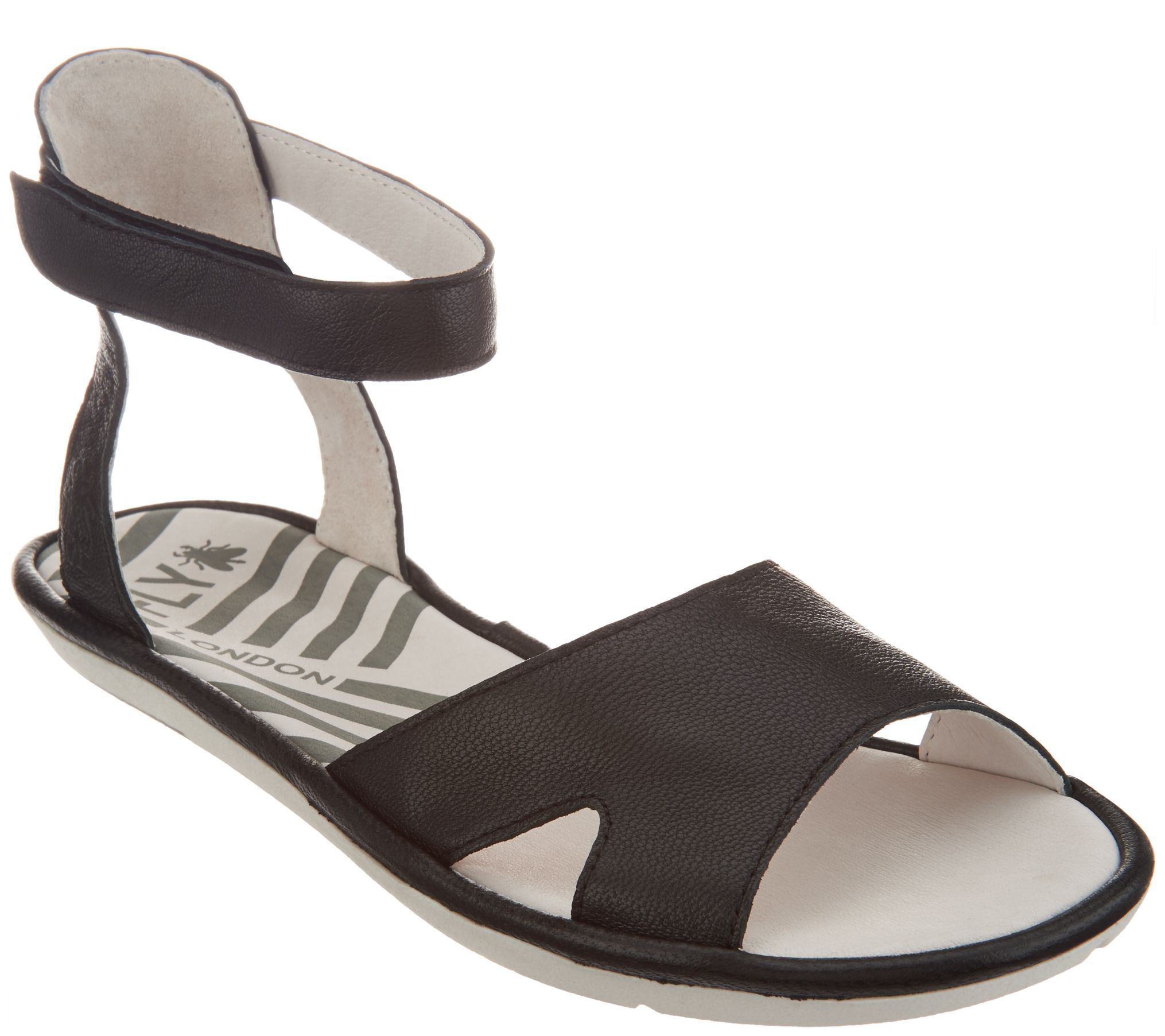 fly leather sandals