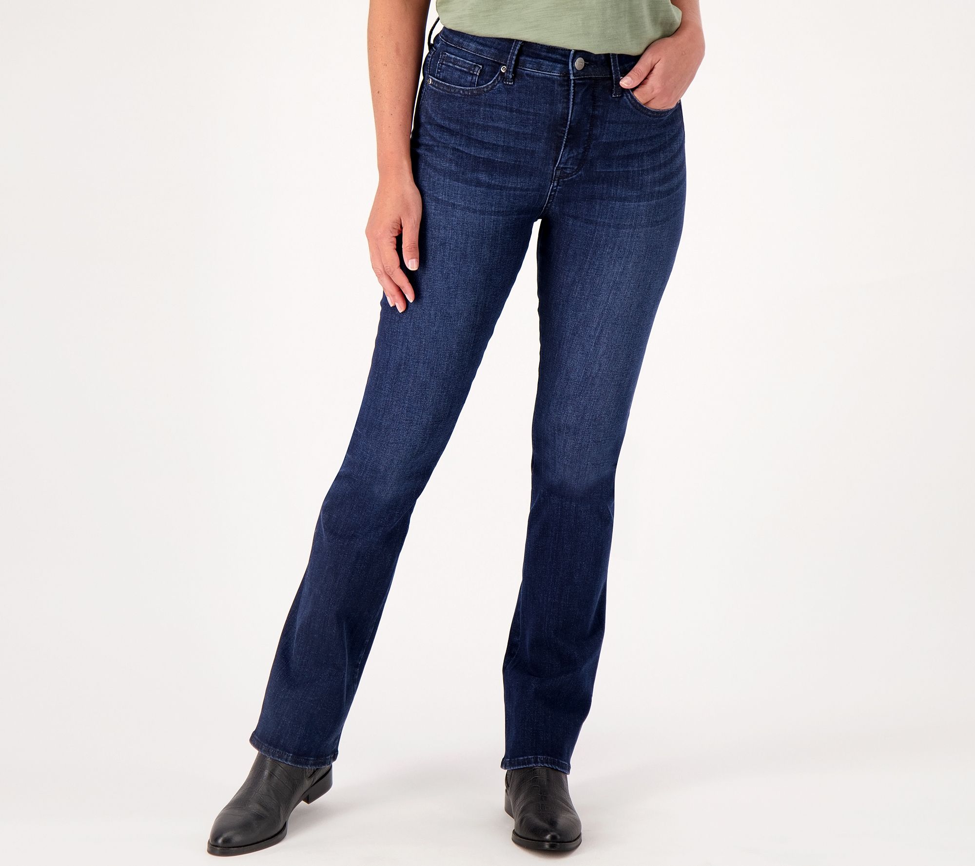 NYDJ Le Silhouette High Rise Slim Bootcut Jeans - Marvelous