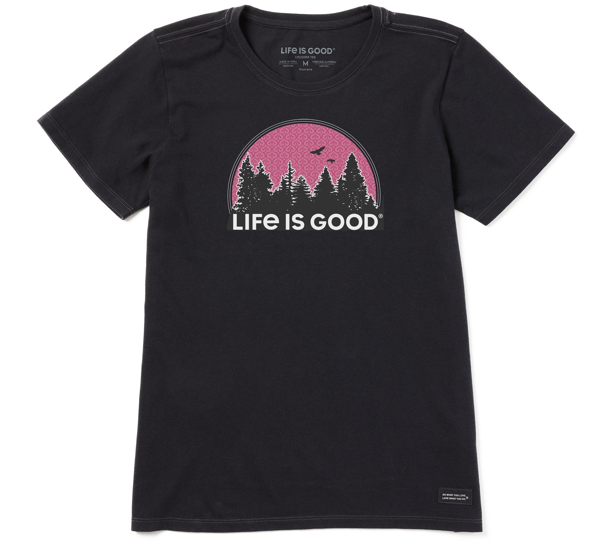 Life is Good Women's Outdoor Pattern Crusher Te  e