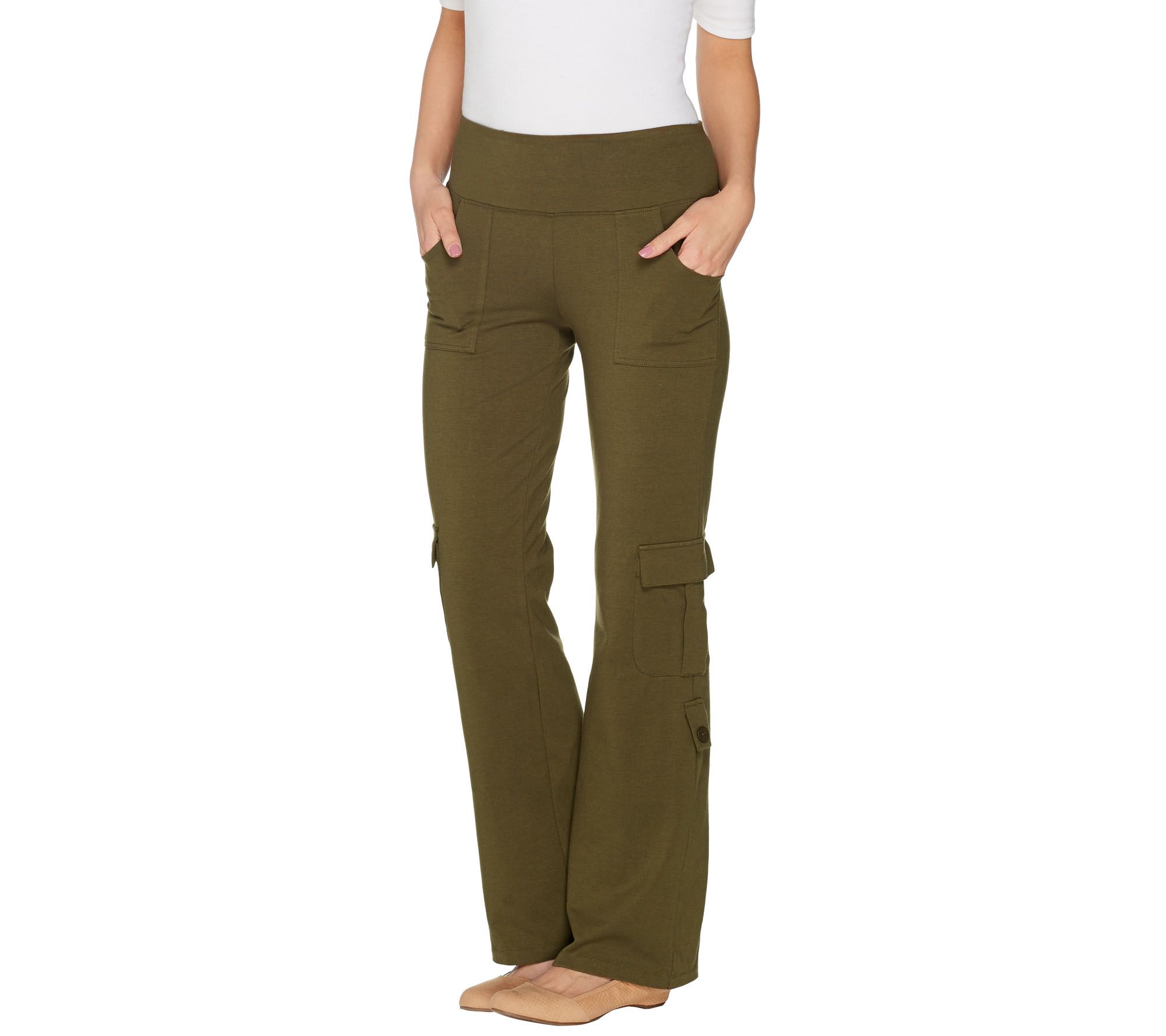 Wicked By Women With Control Regular Cargo Bootcut Pants Page 1