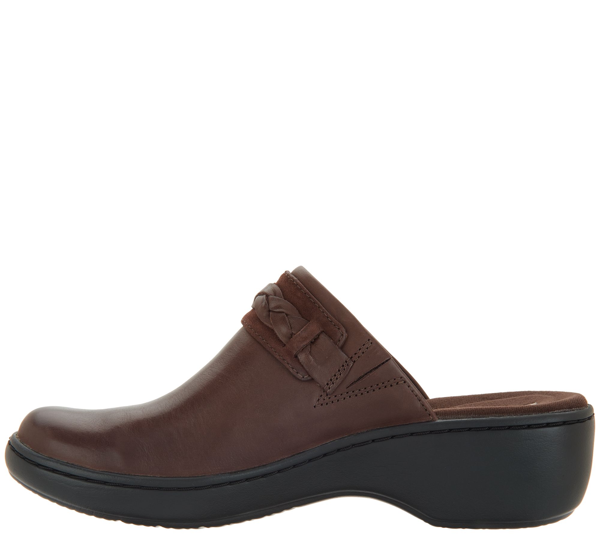 qvc clarks clogs