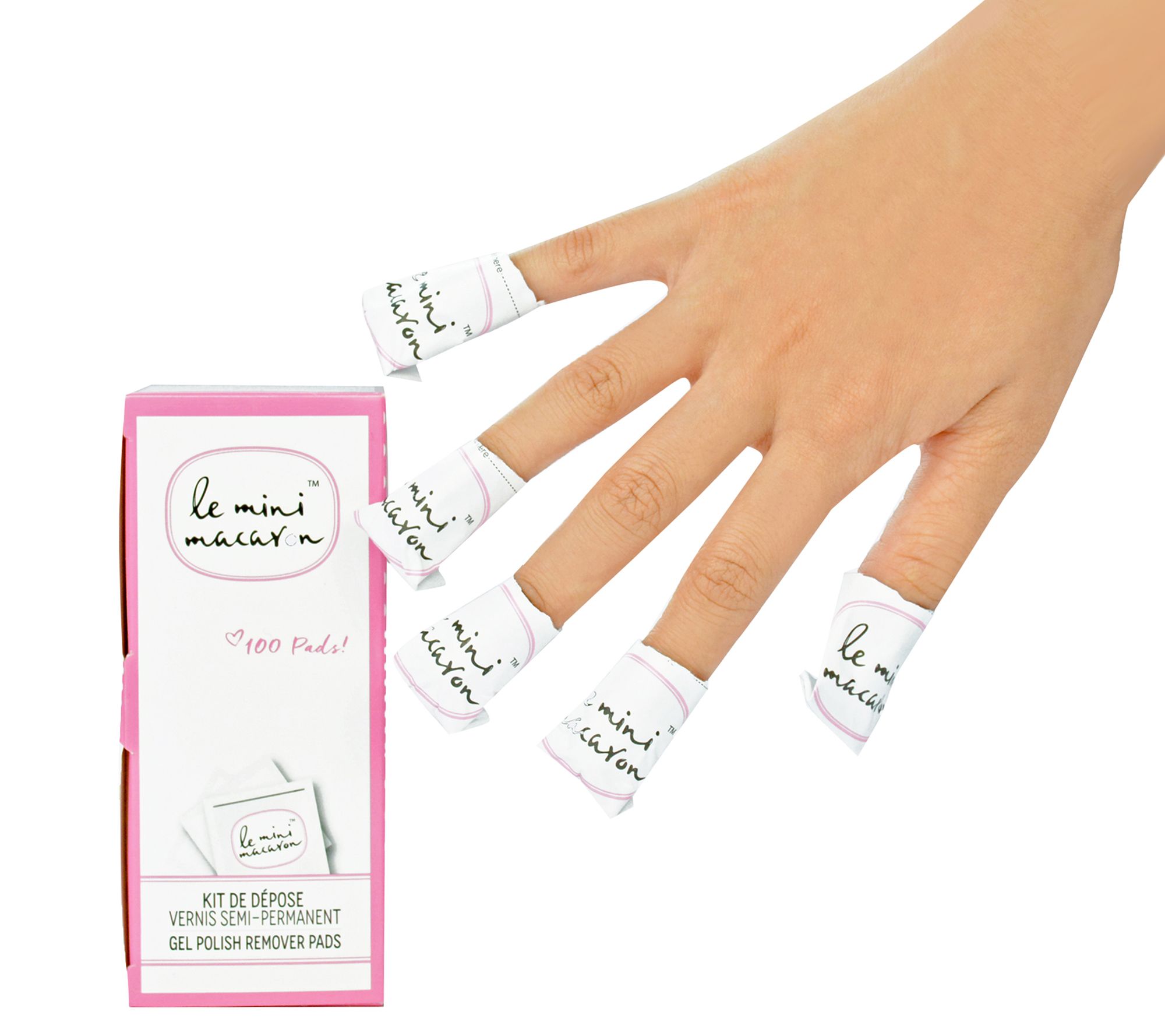 Le Mini Macaron Gel Polish Remover Kit Qvccom