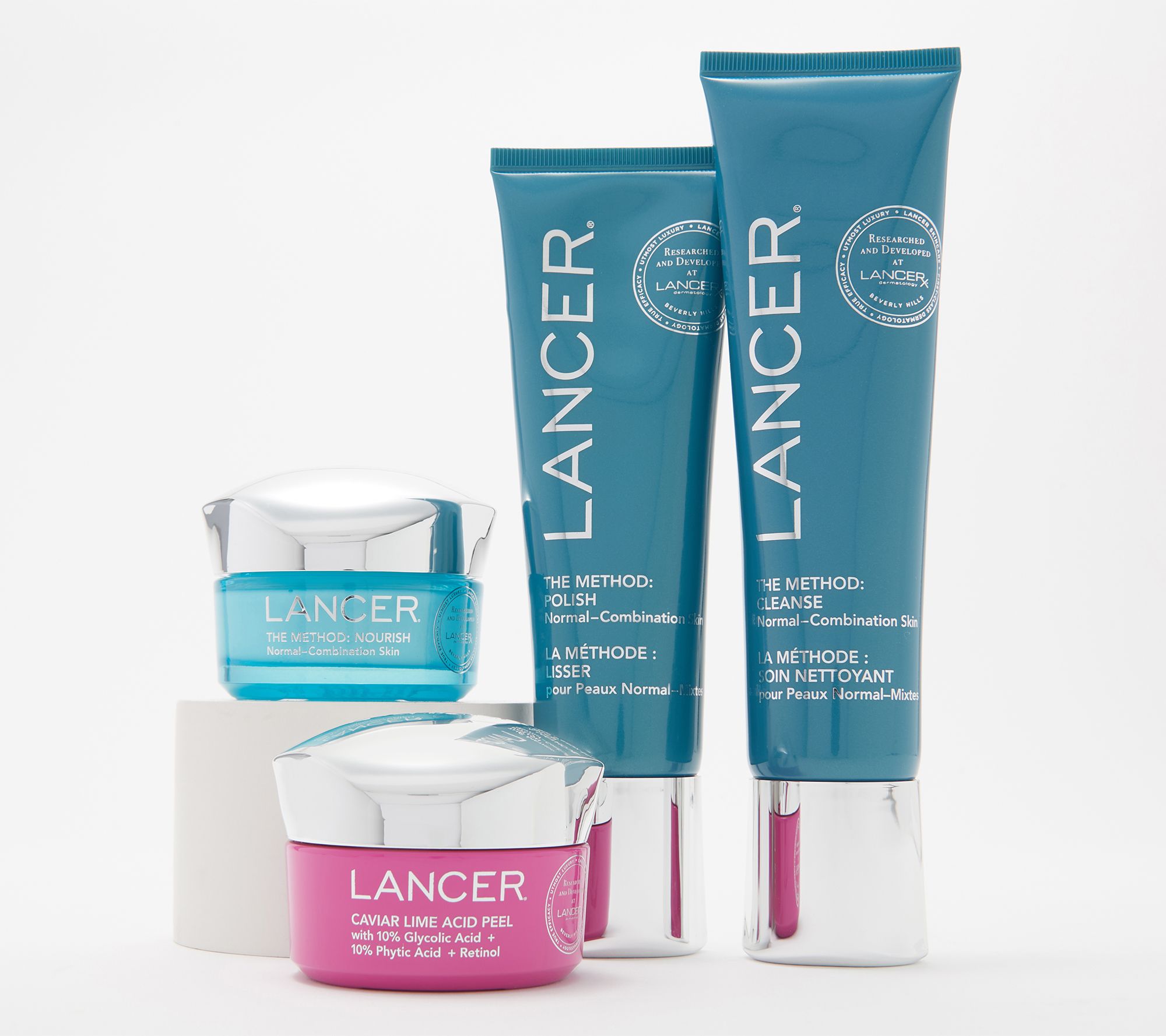 Lancer The Method Hollywood Facial 4-Pc Kit