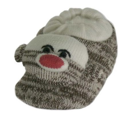 Unisex Sock Monkey Slippers