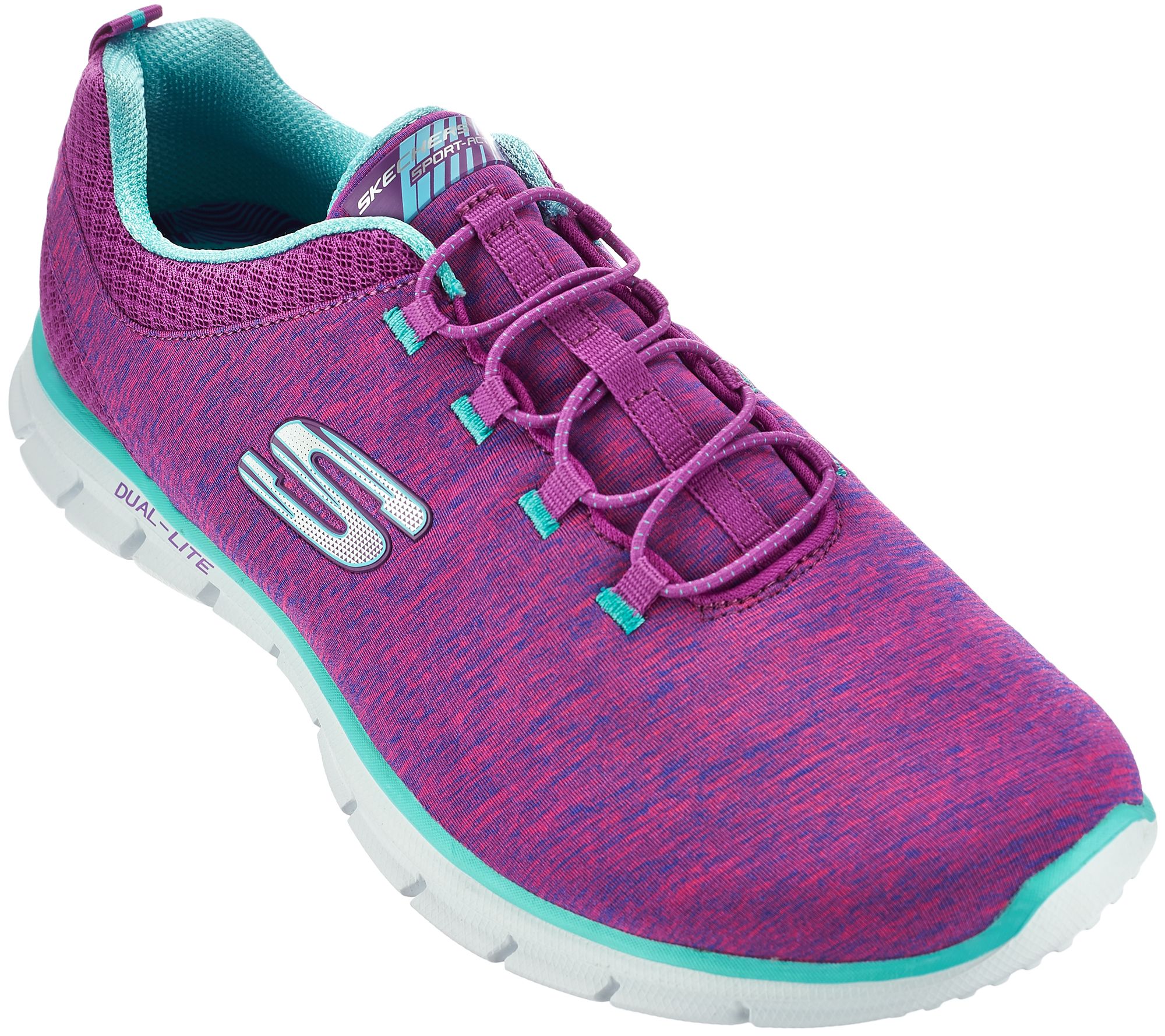 skechers purple tennis shoes