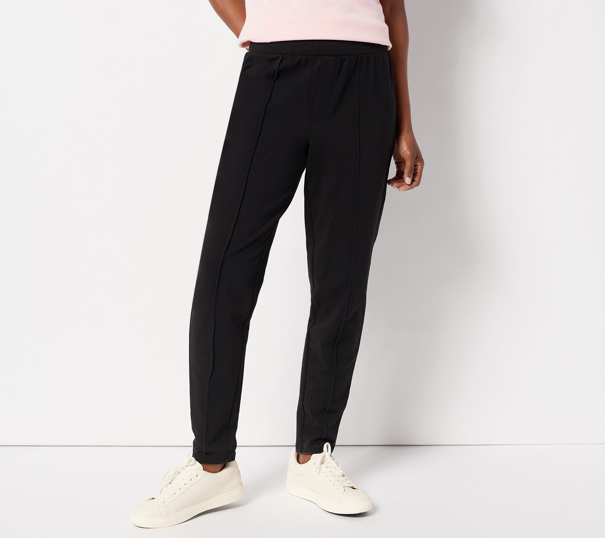 Isaac Mizrahi Live! Tall Soho French Terry Jogger Pants