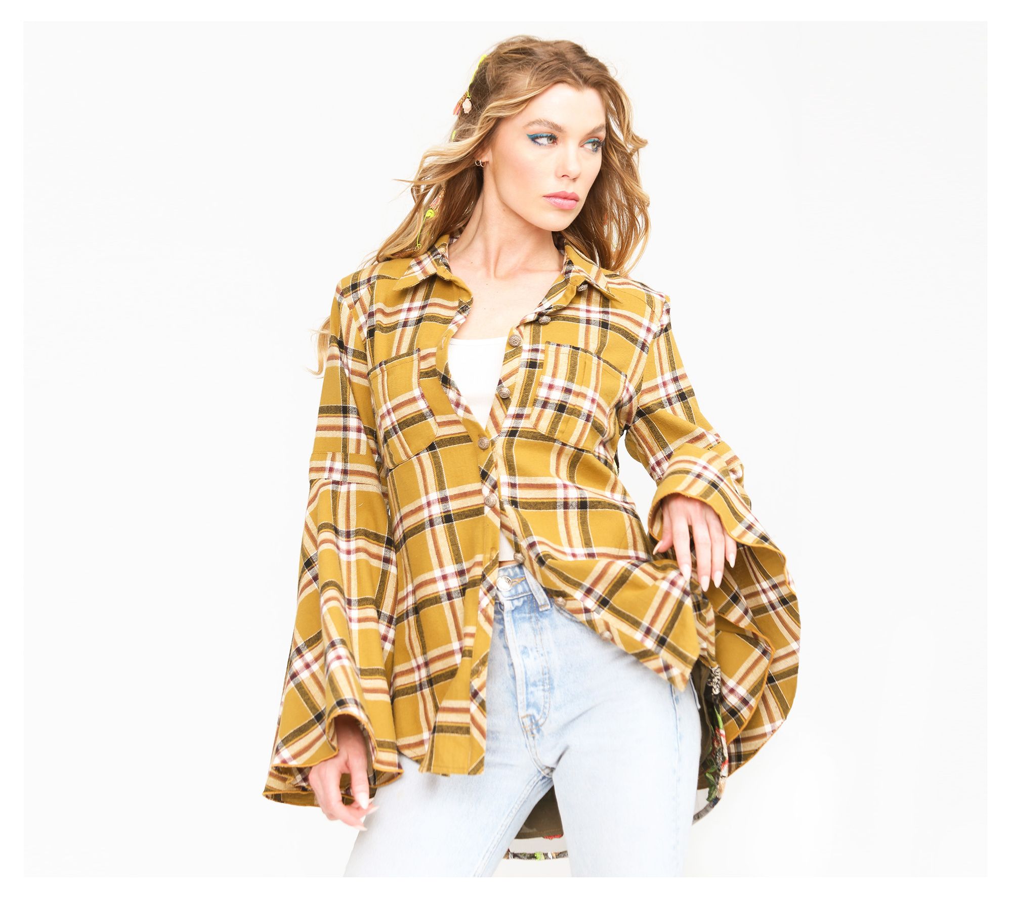 Aratta Siri Plaid Shirt