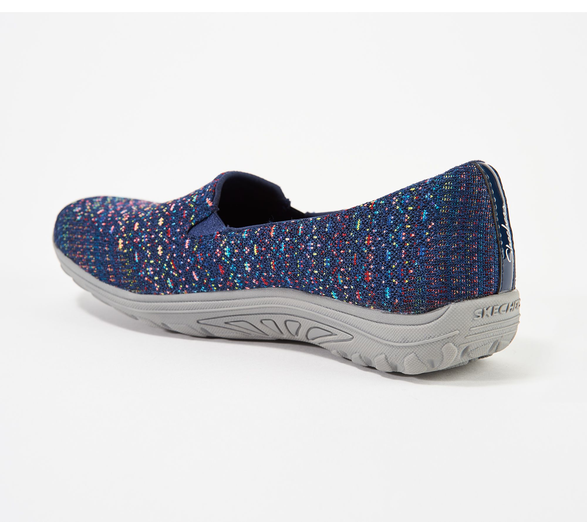 skechers knit shoes wide width