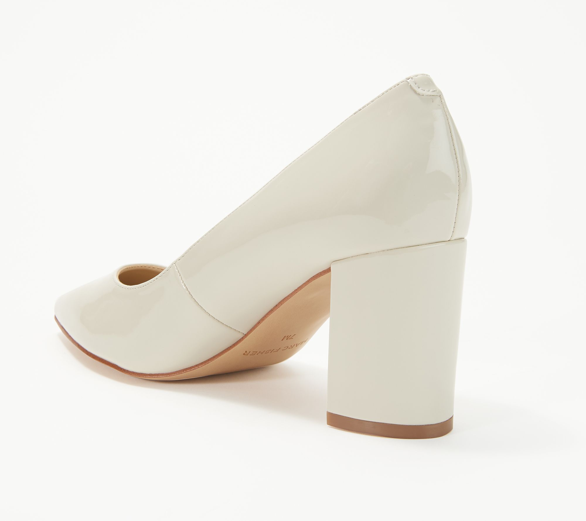 Marc Fisher Pointy Toe Block Heel Pumps Claire