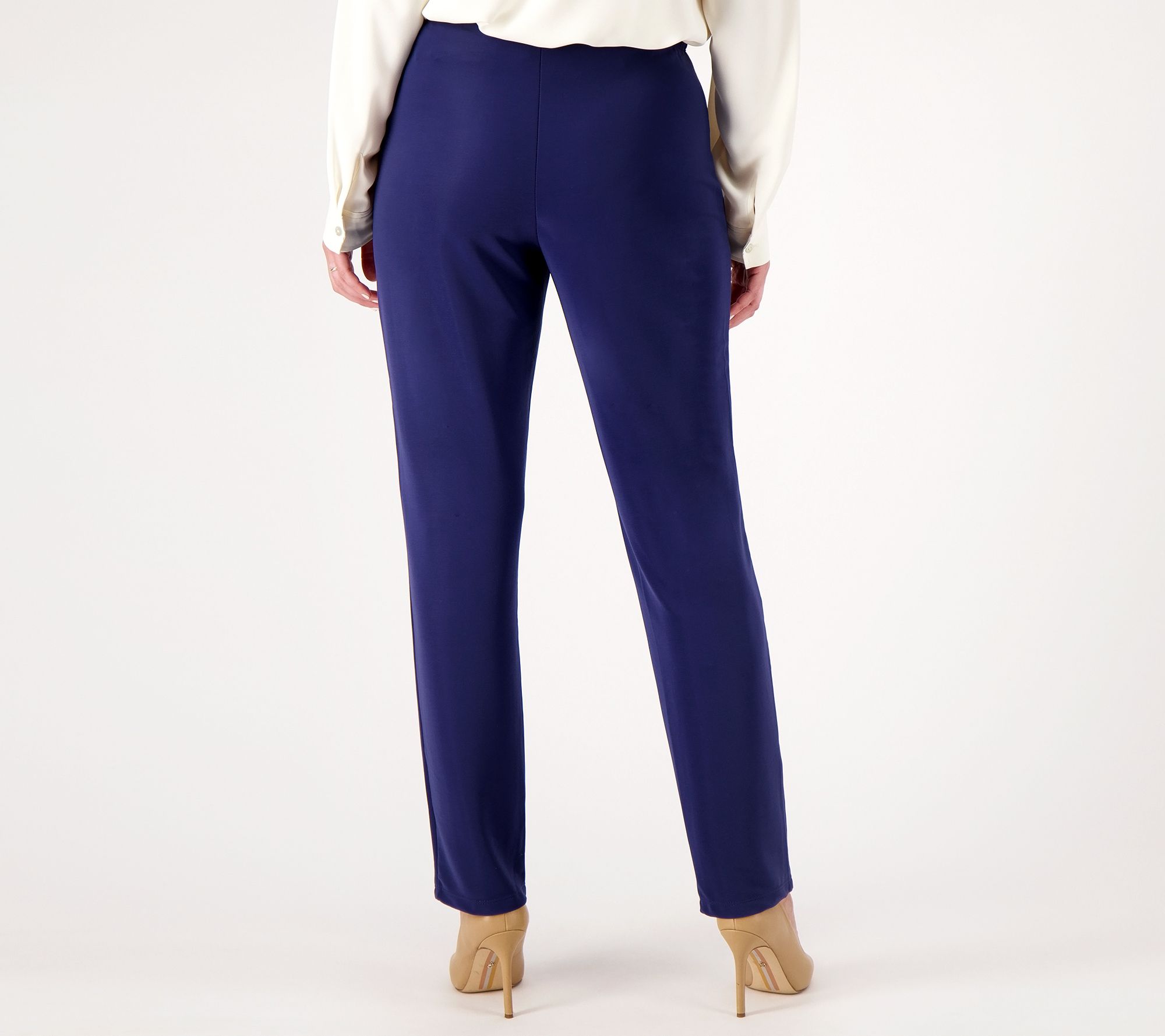 Susan Graver Essentials Lustra Knit Tall Skinny Pants