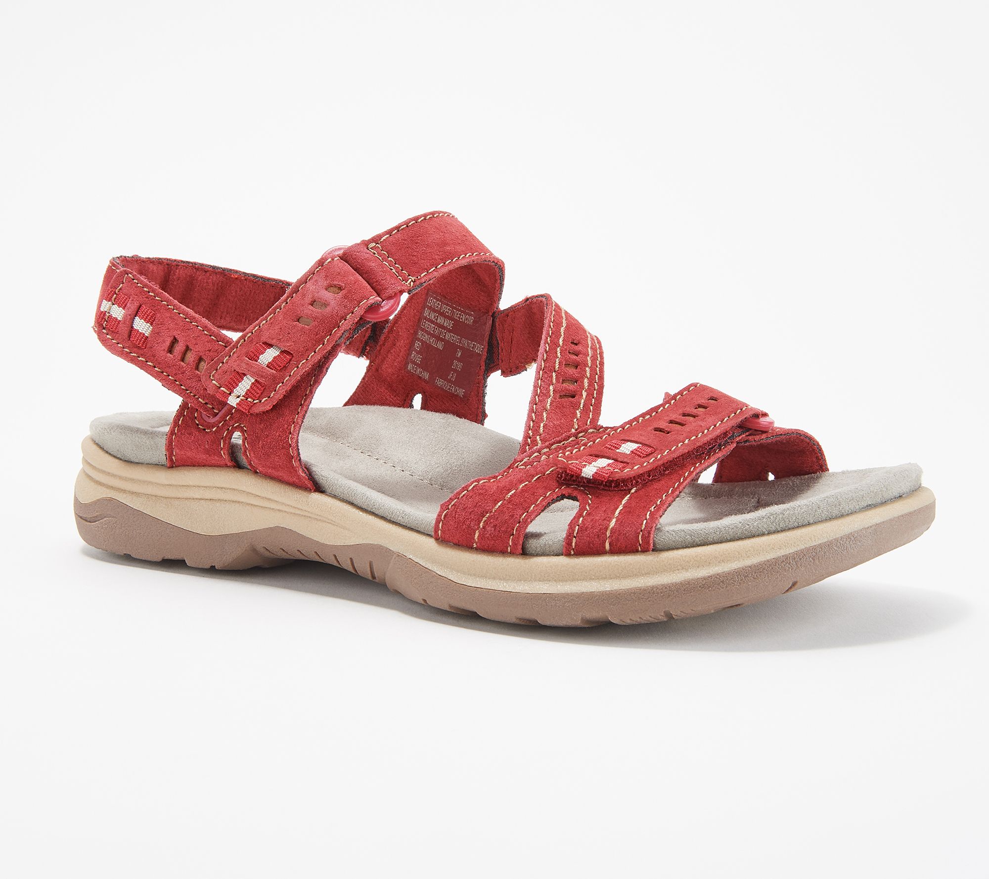 earth origins suede adjustable sport sandals