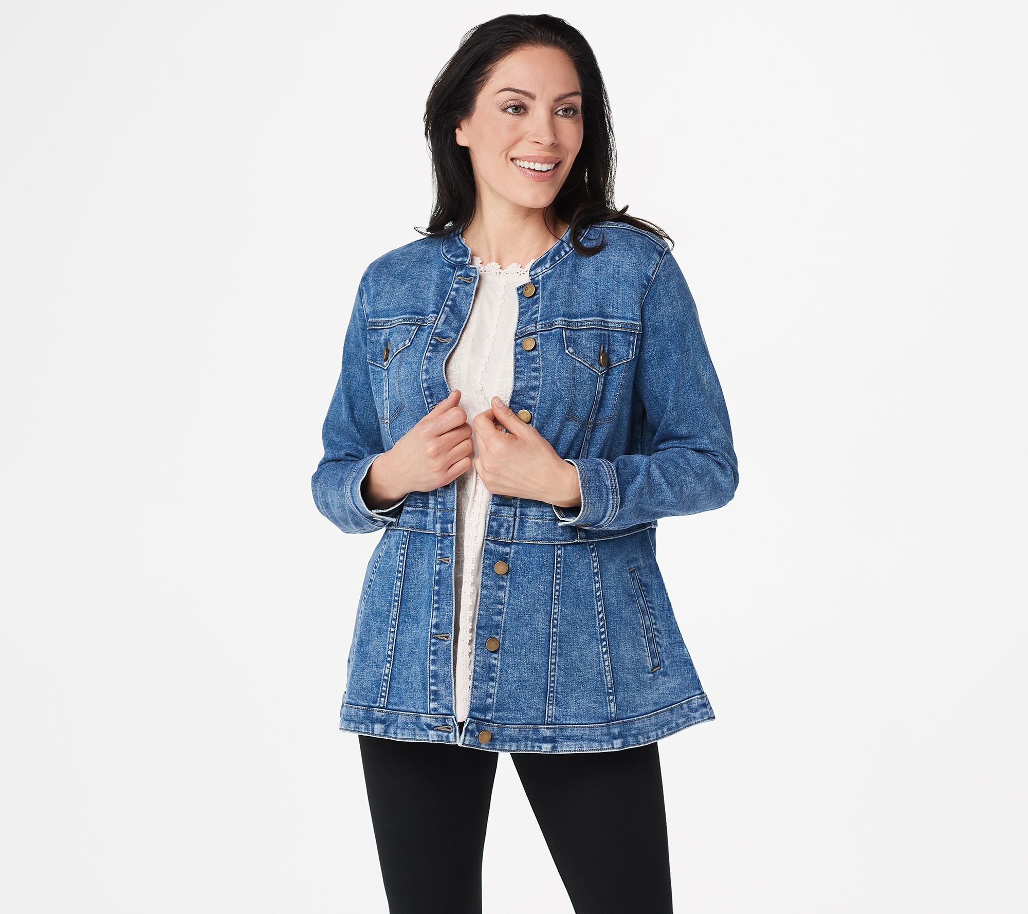 qvc denim jackets