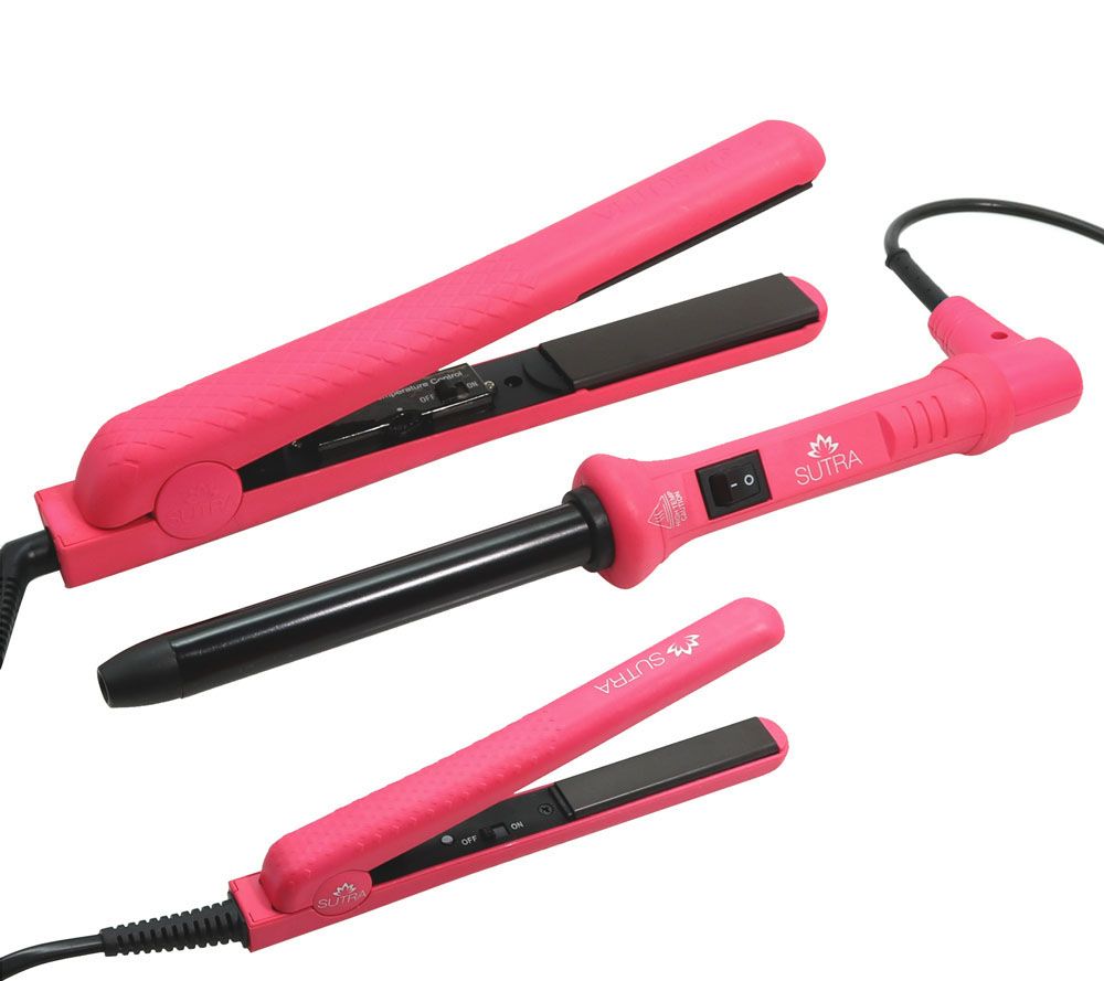 Sutra Beauty Hair Styling Tools, Set of Three - QVC.com