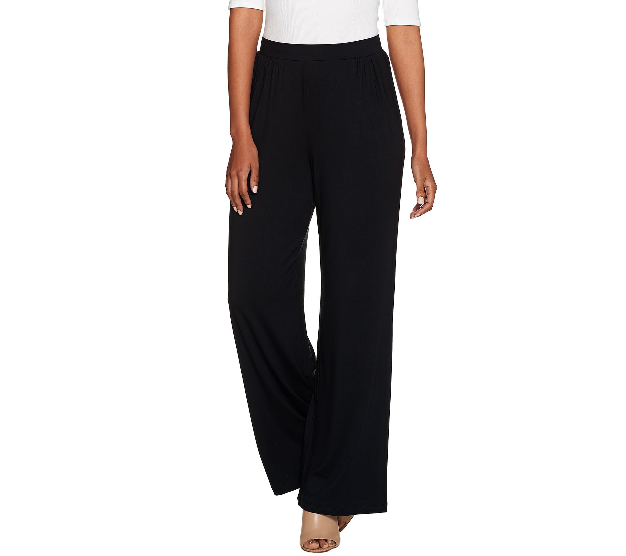 qvc iman palazzo pants