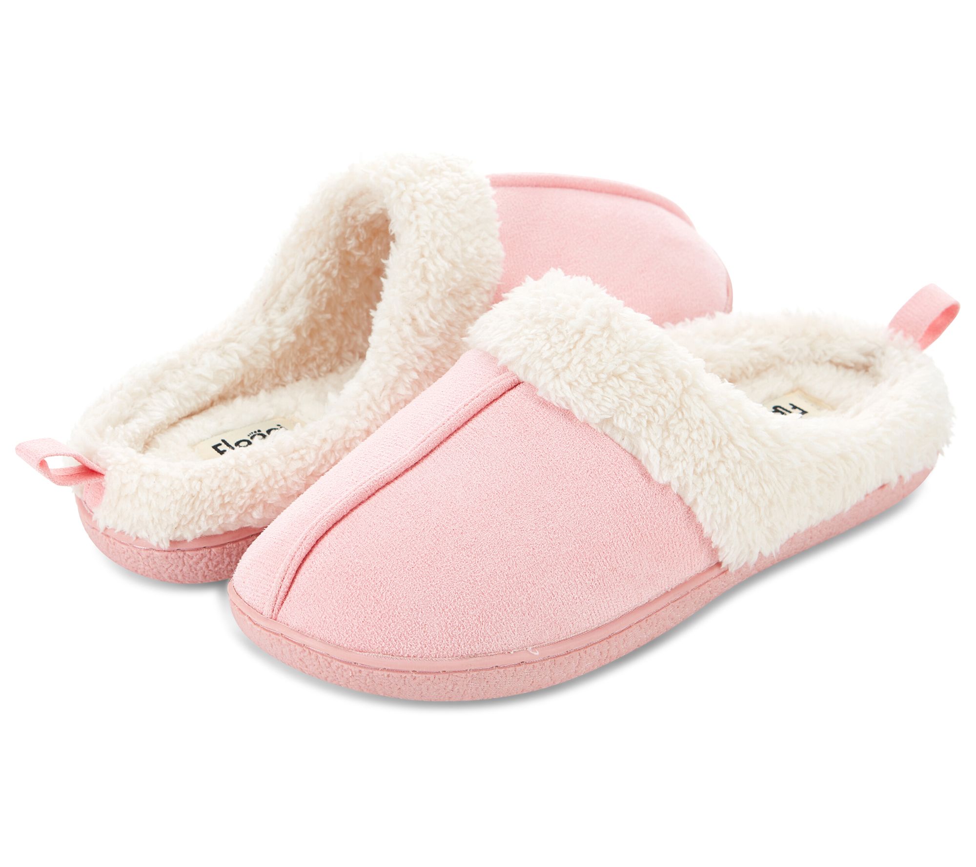 Floopi Women's Faux Suede Clog Slippers