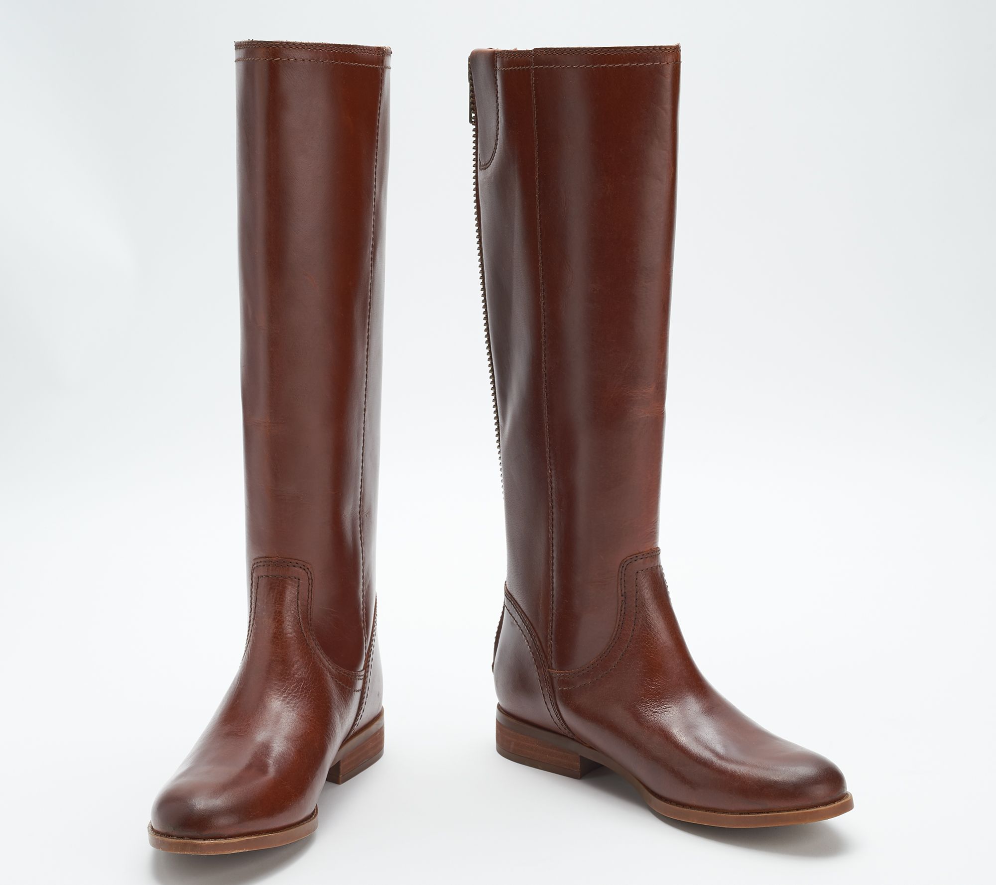 frye tall boots with zipper