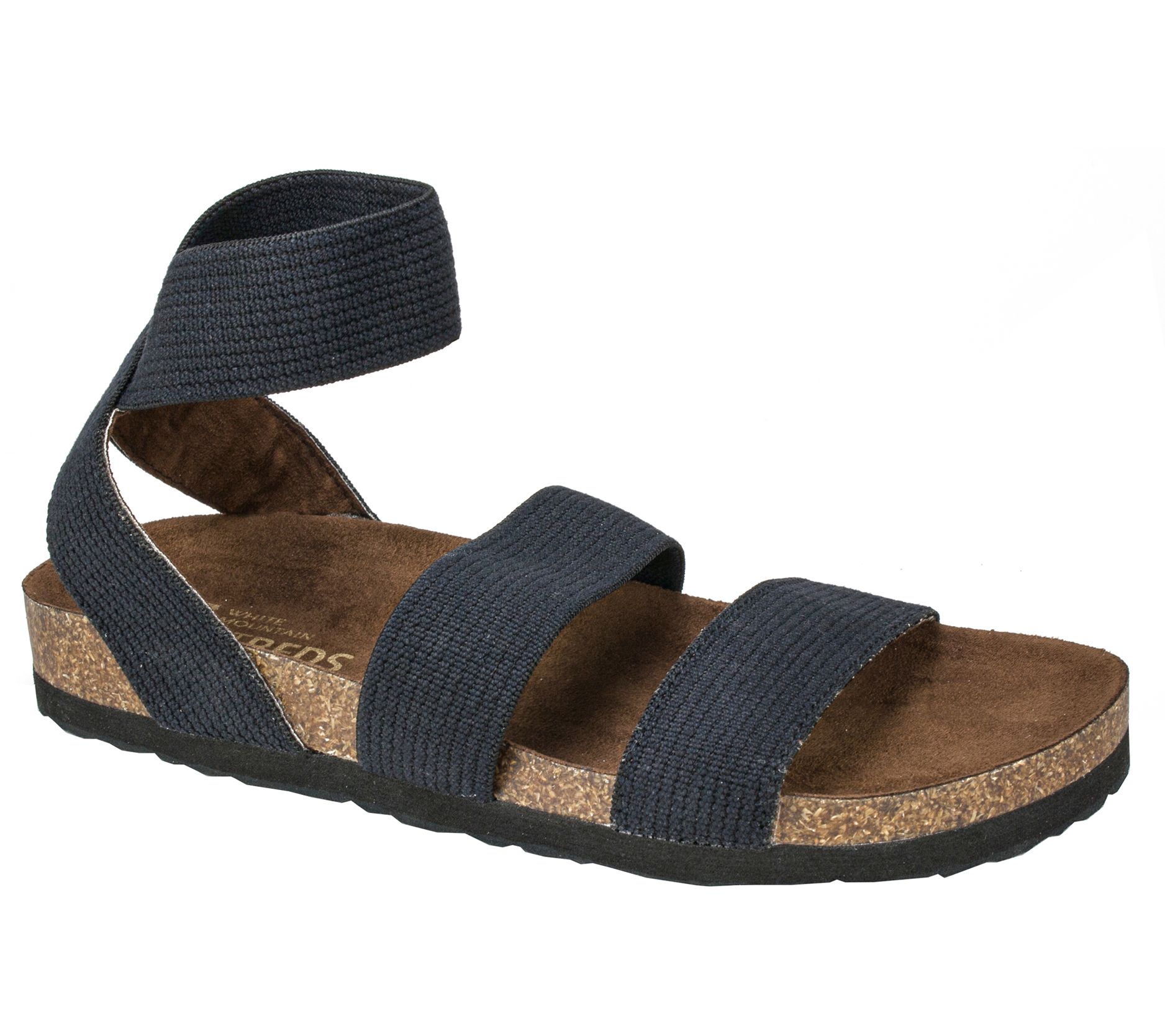 white mountain cork sandals