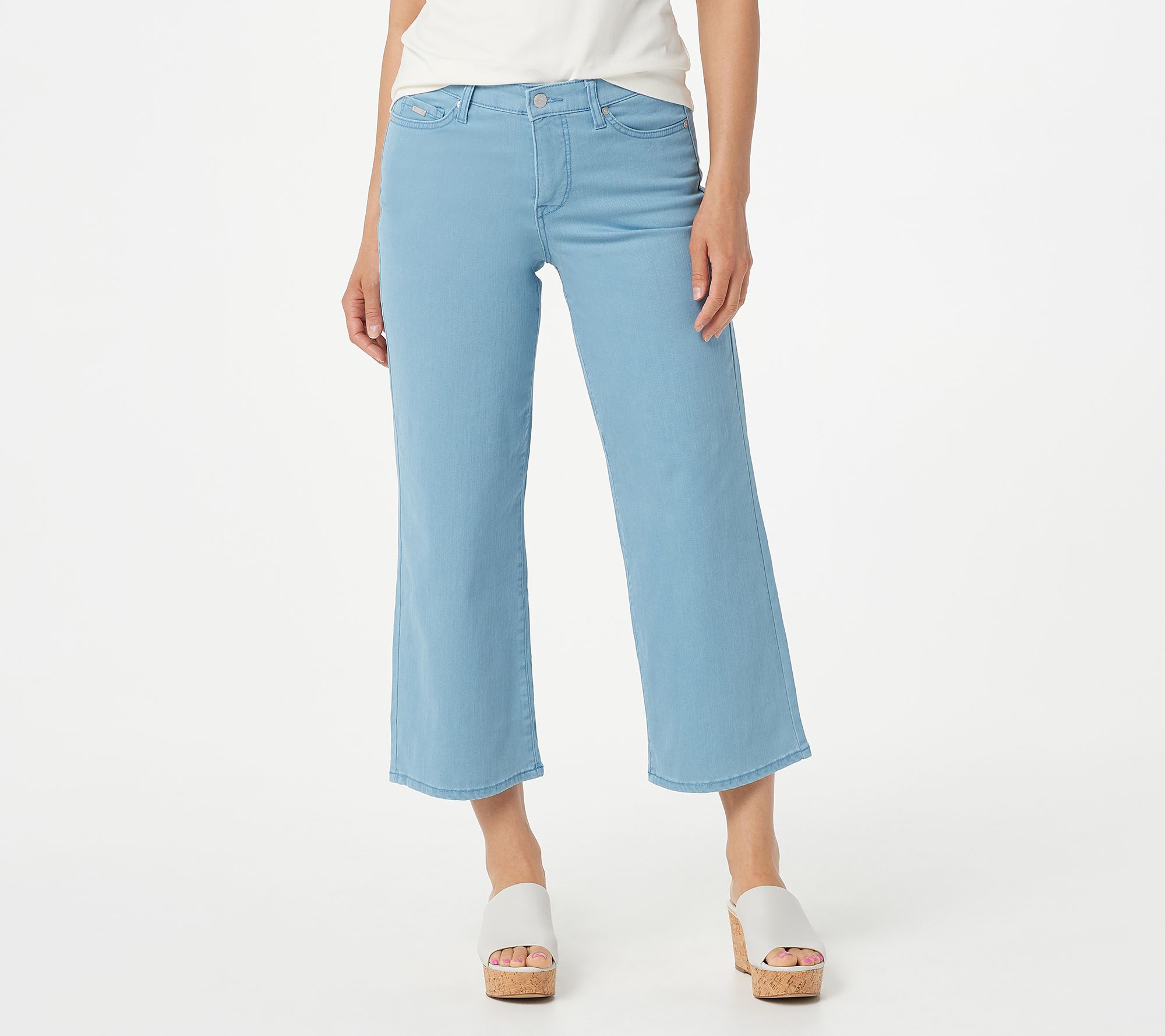 colored cropped jeans