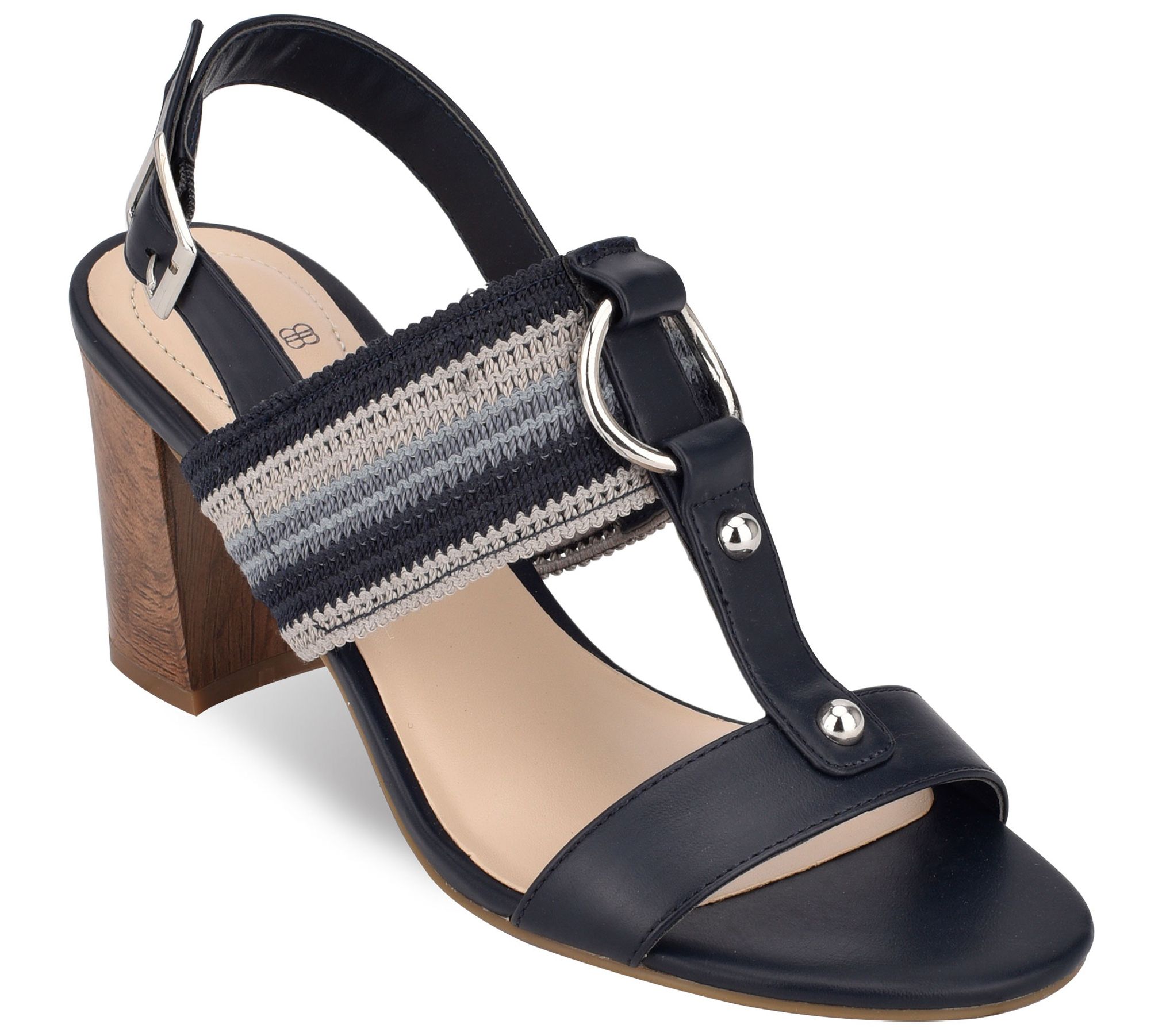 bandolino block heel sandals