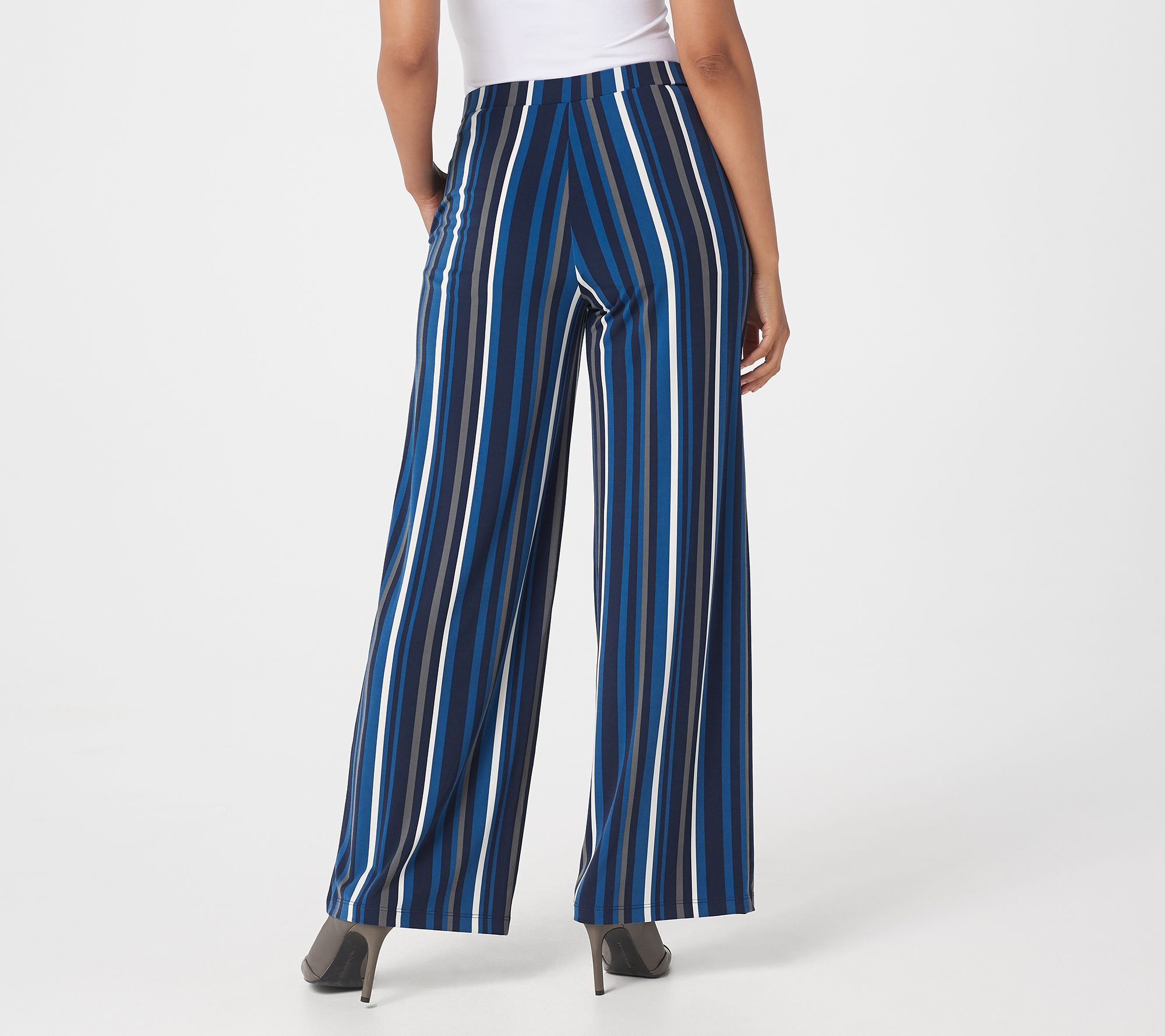 susan graver striped pants