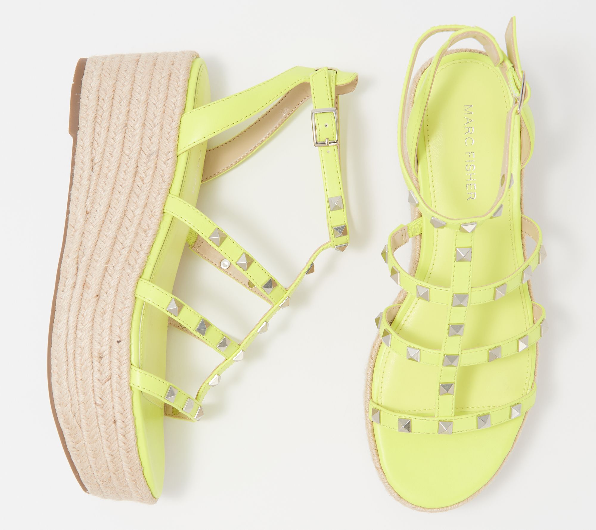 marc fisher studded espadrilles