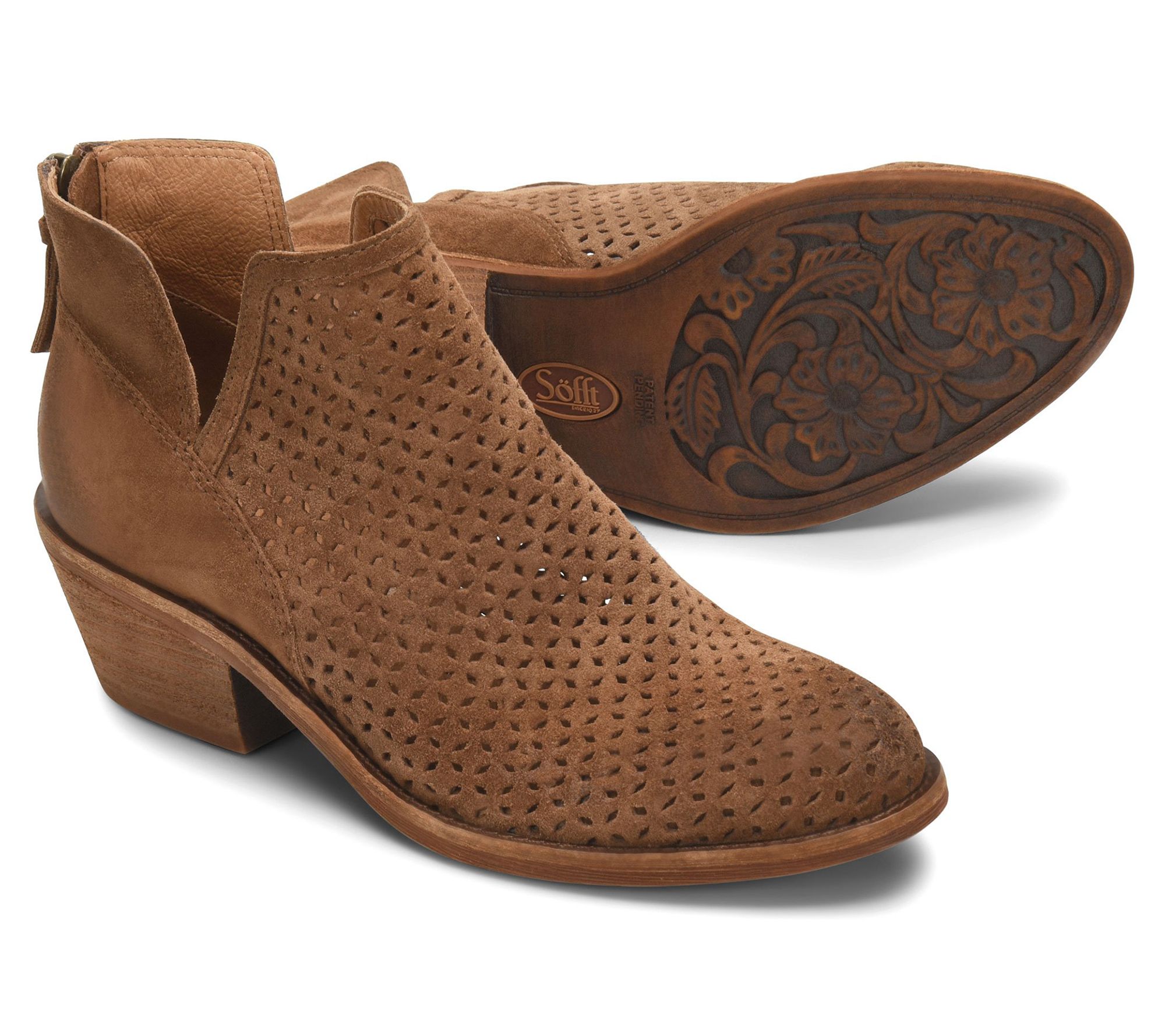 sofft perforated bootie