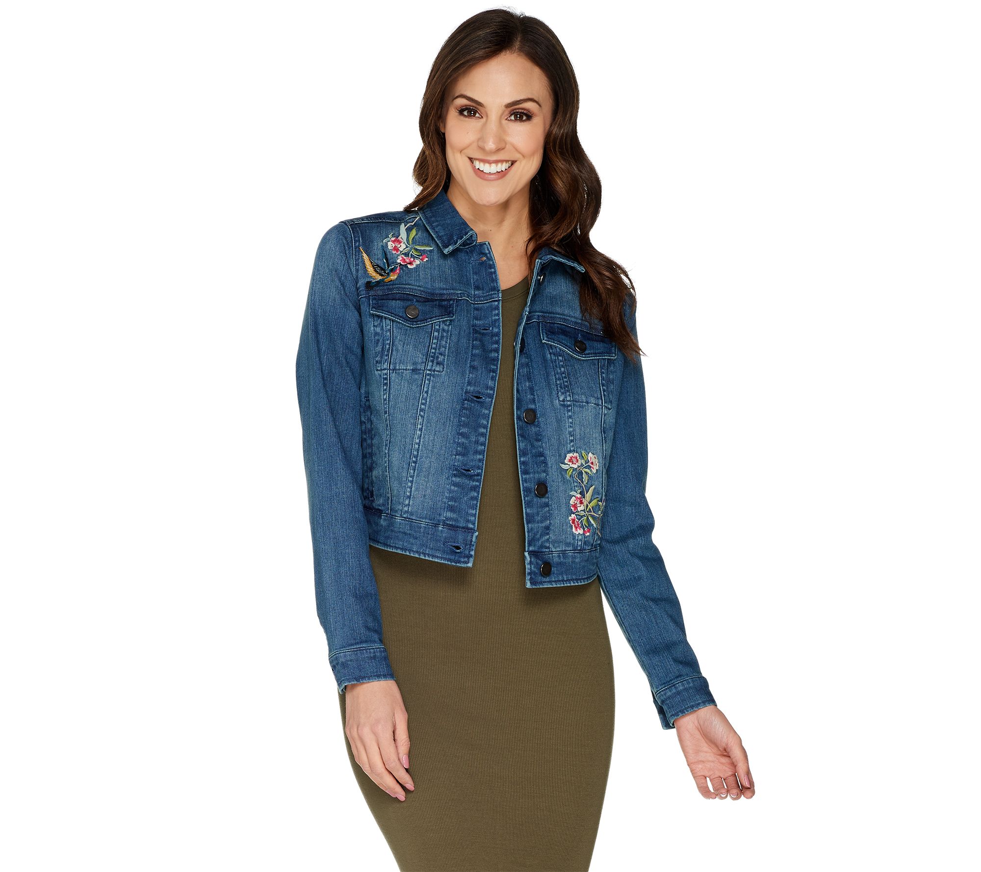 qvc denim jackets