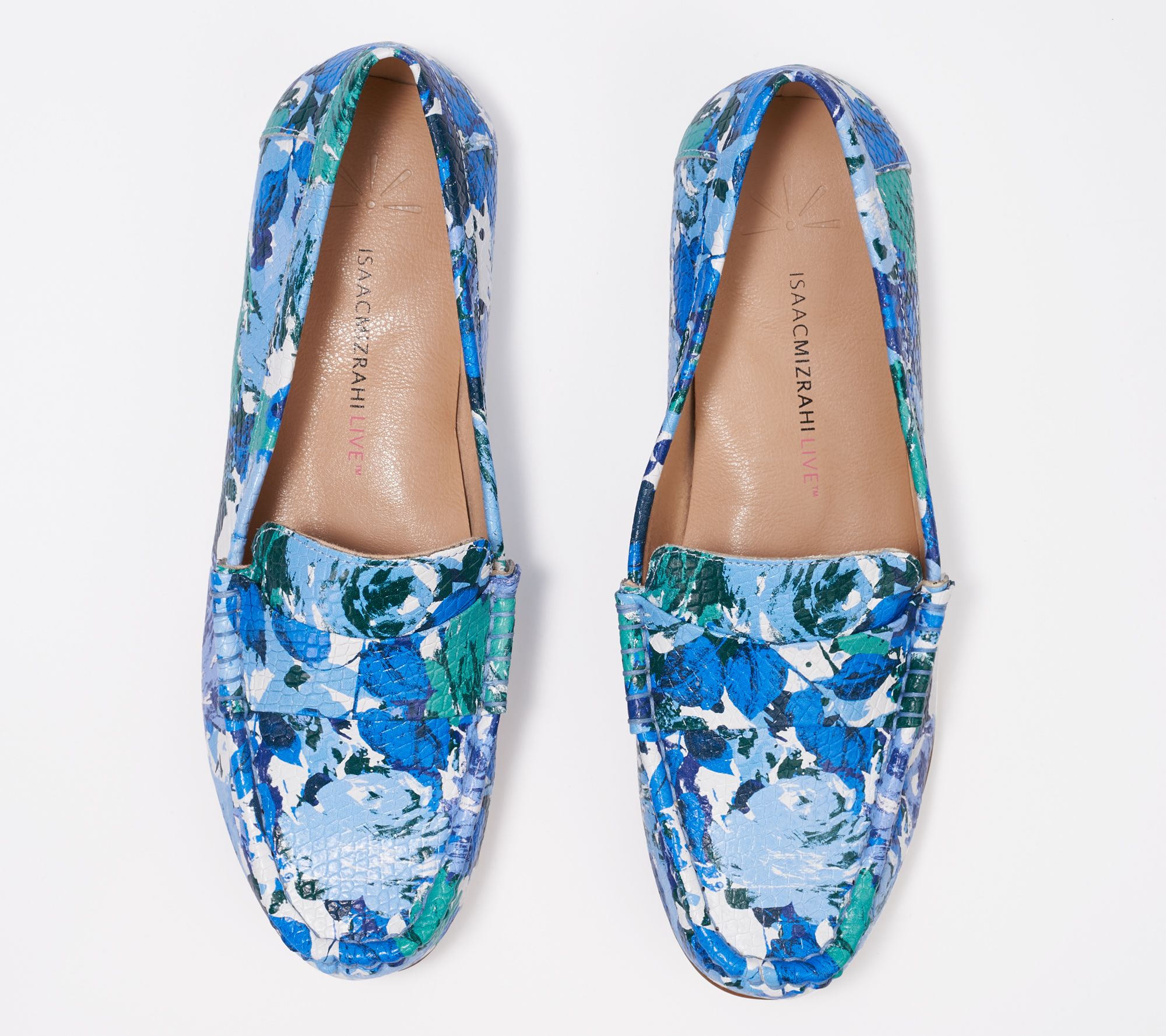 floral moccasins