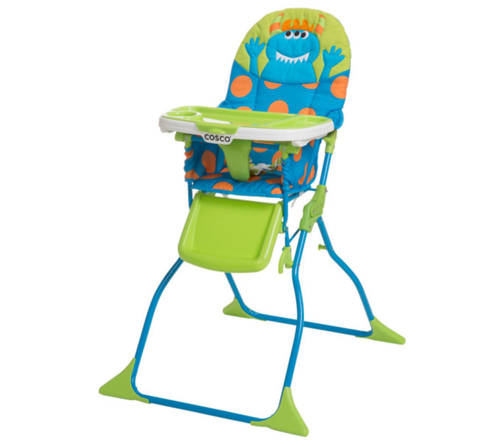 Cosco Simple Fold Deluxe High Chair - Monster S d