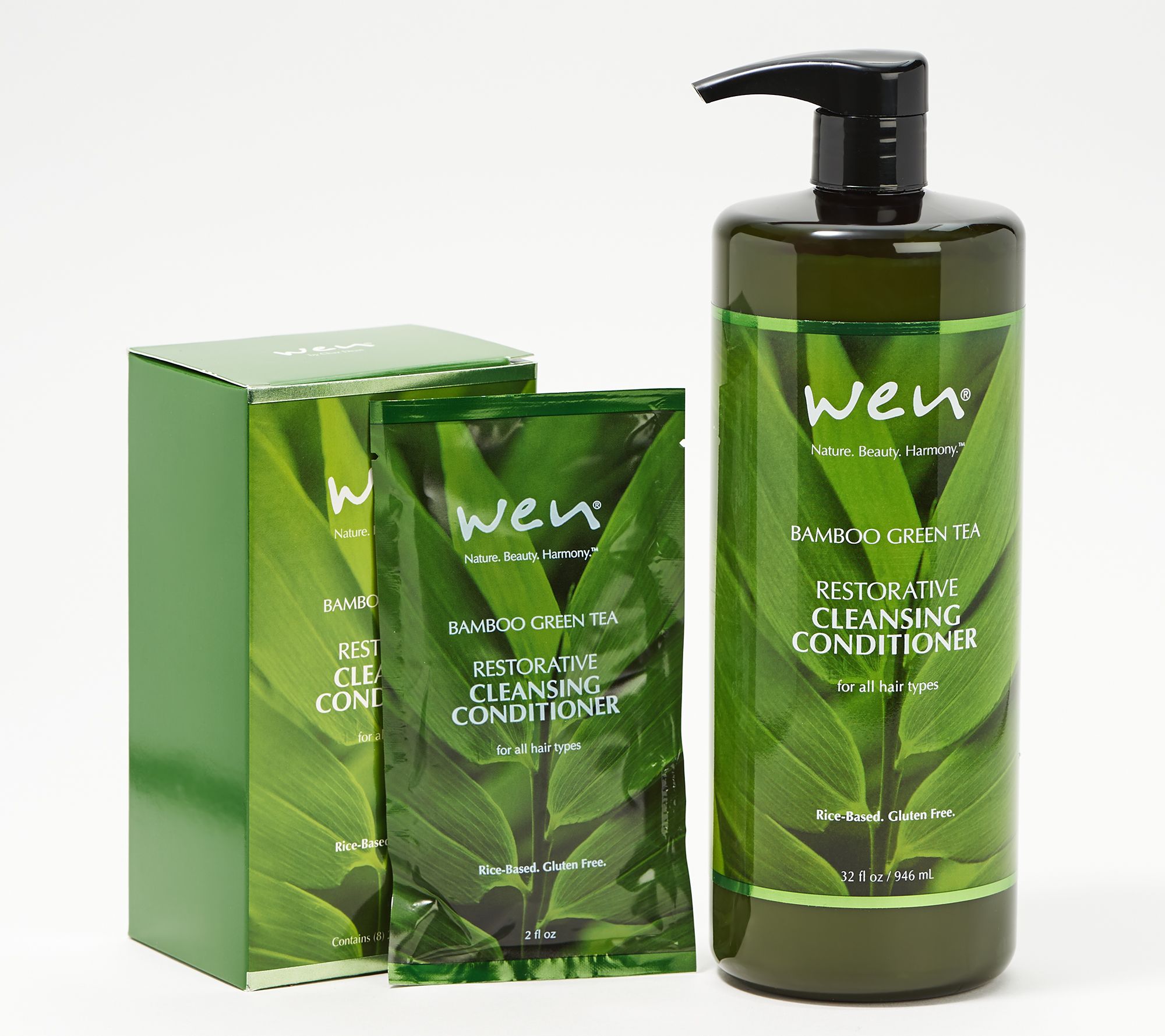 Wen By Chaz Dean 32 Oz Cleansing Conditioner With Travel Set