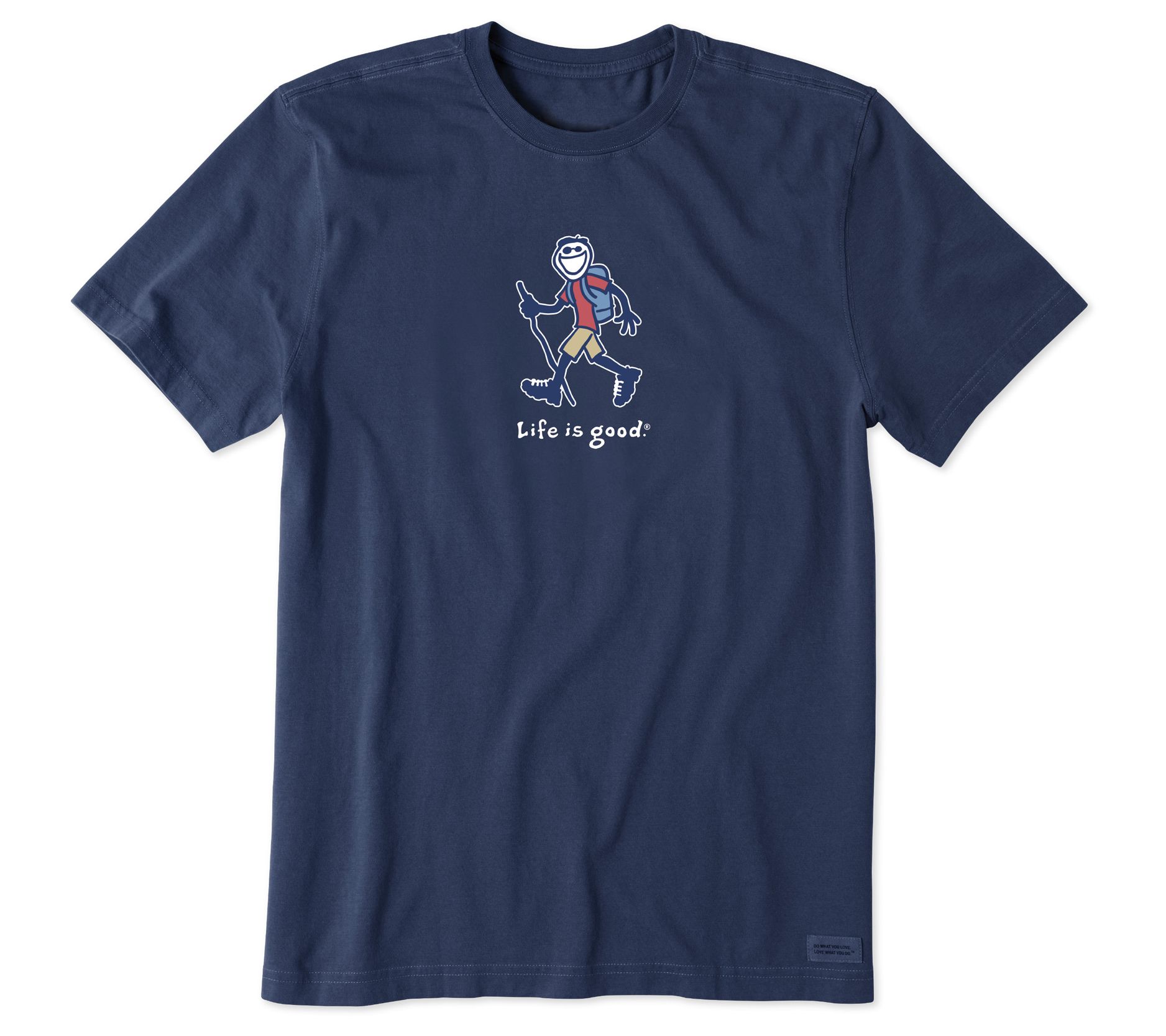 Life is Good Men's Hiking Jake Crusher Tee