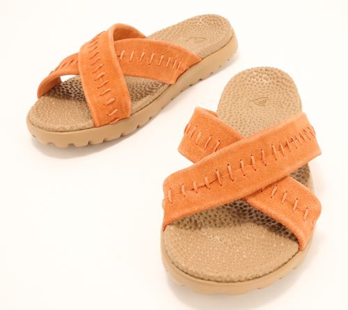 Sandalias de Suede Crossband Everywhere de Acorn