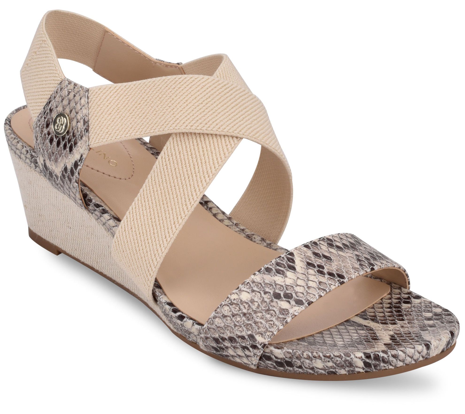 bandolino giove wedge sandal