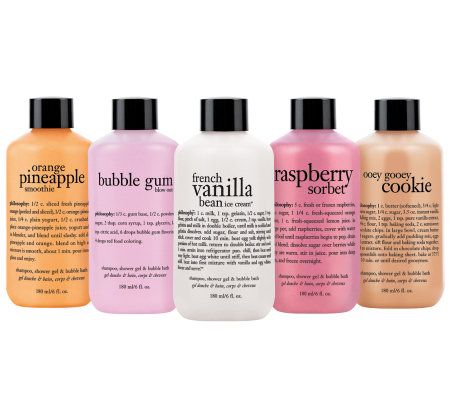 philosophy 5-piece discovery kit of 3-in-1 shower gels - Page 1 — QVC.com