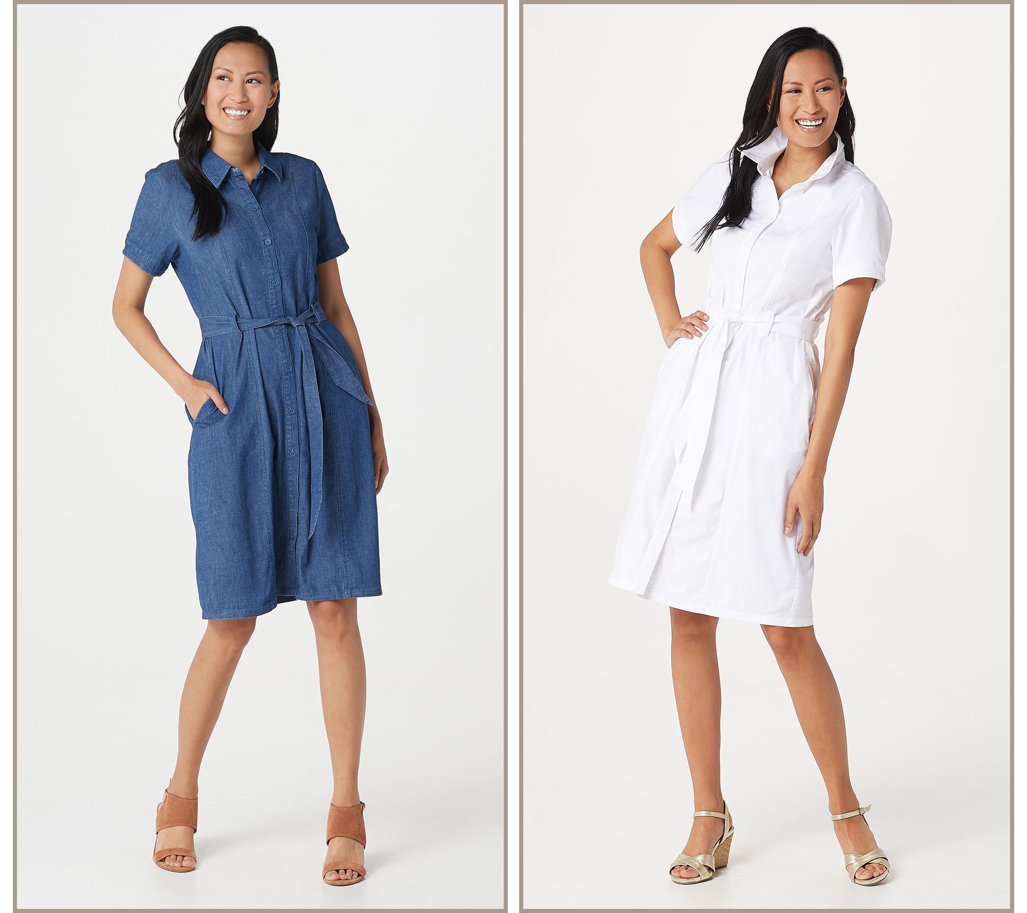 BROOKE SHIELDS Timeless Short-Sleeve 