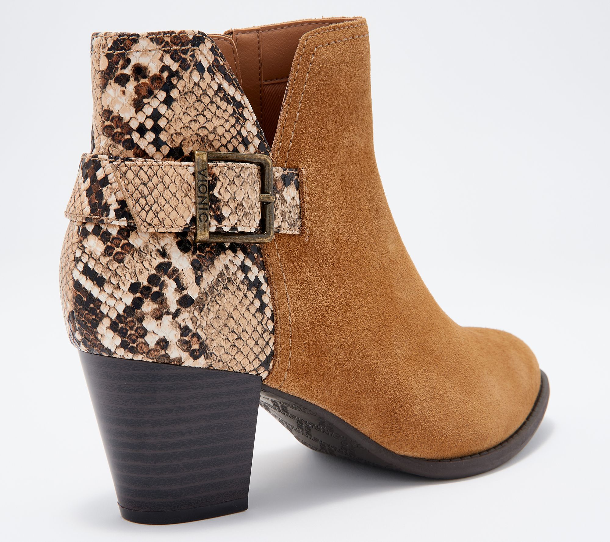 vionic booties qvc