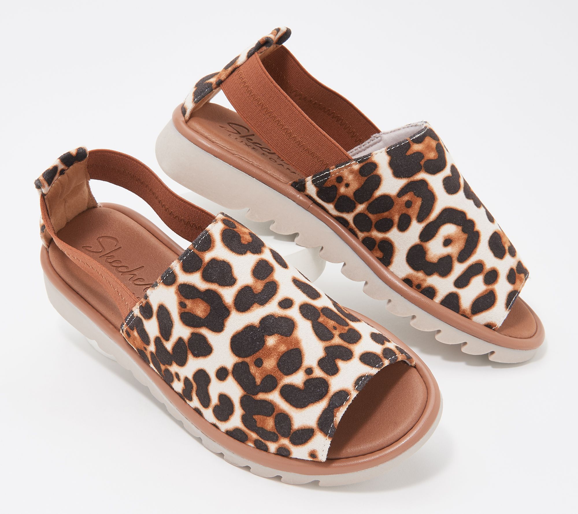 skechers leopard print