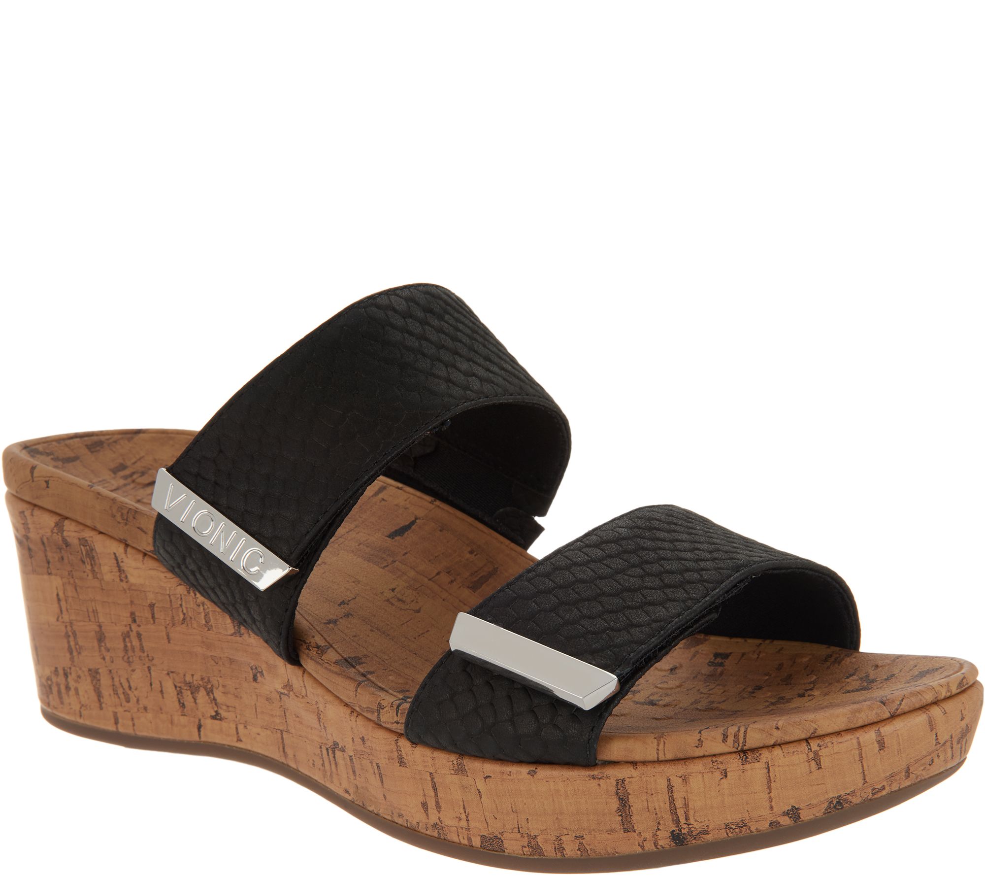 qvc vionic wedge sandals