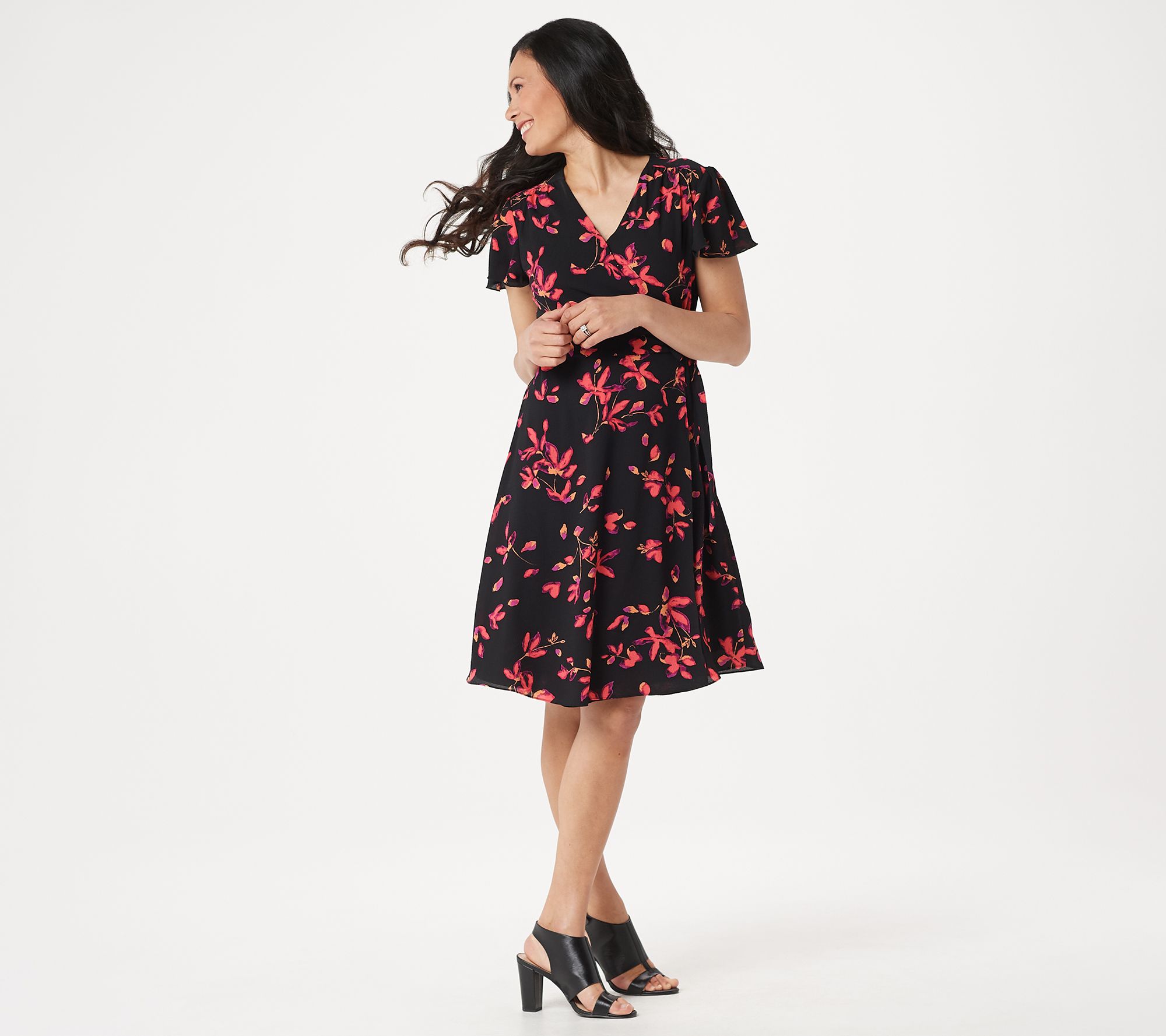 qvc wrap dresses
