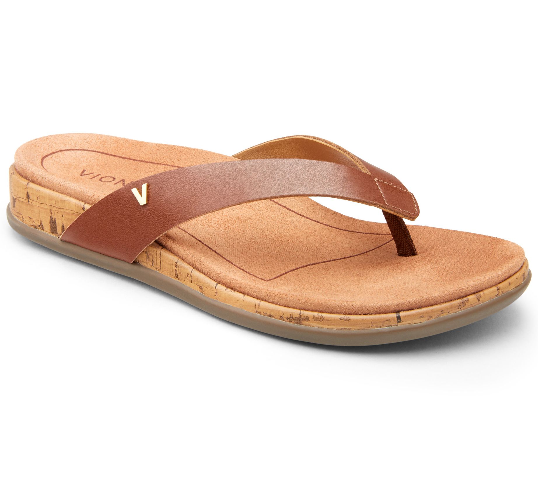 vionic orange sandals