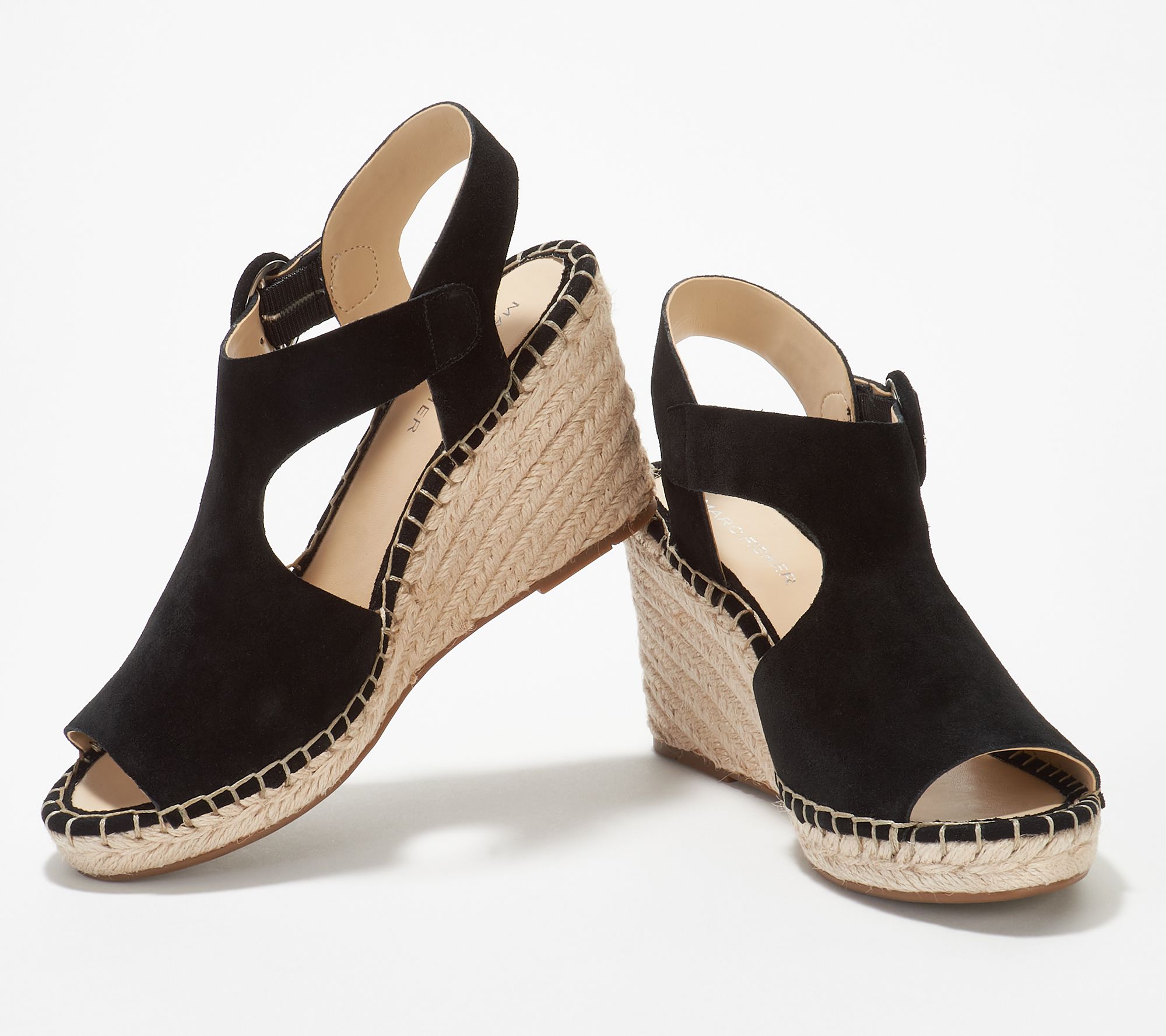 marc fisher haldya espadrille wedge sandal