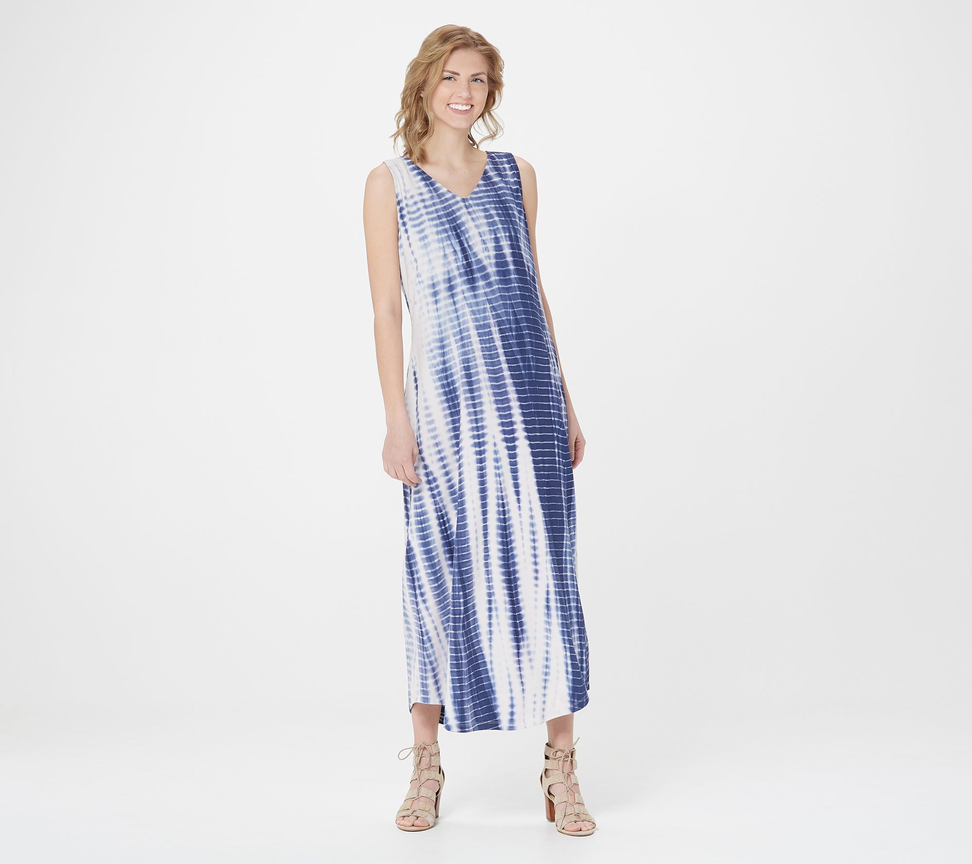 tie dye casual dress