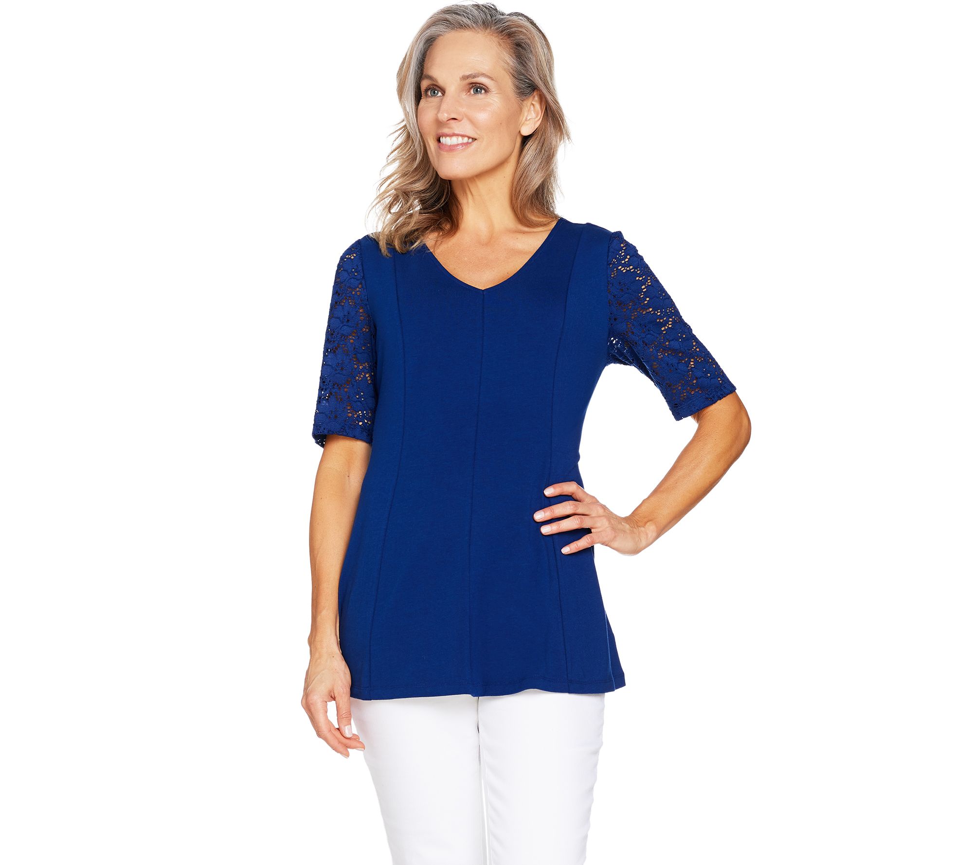 qvc clearance tops