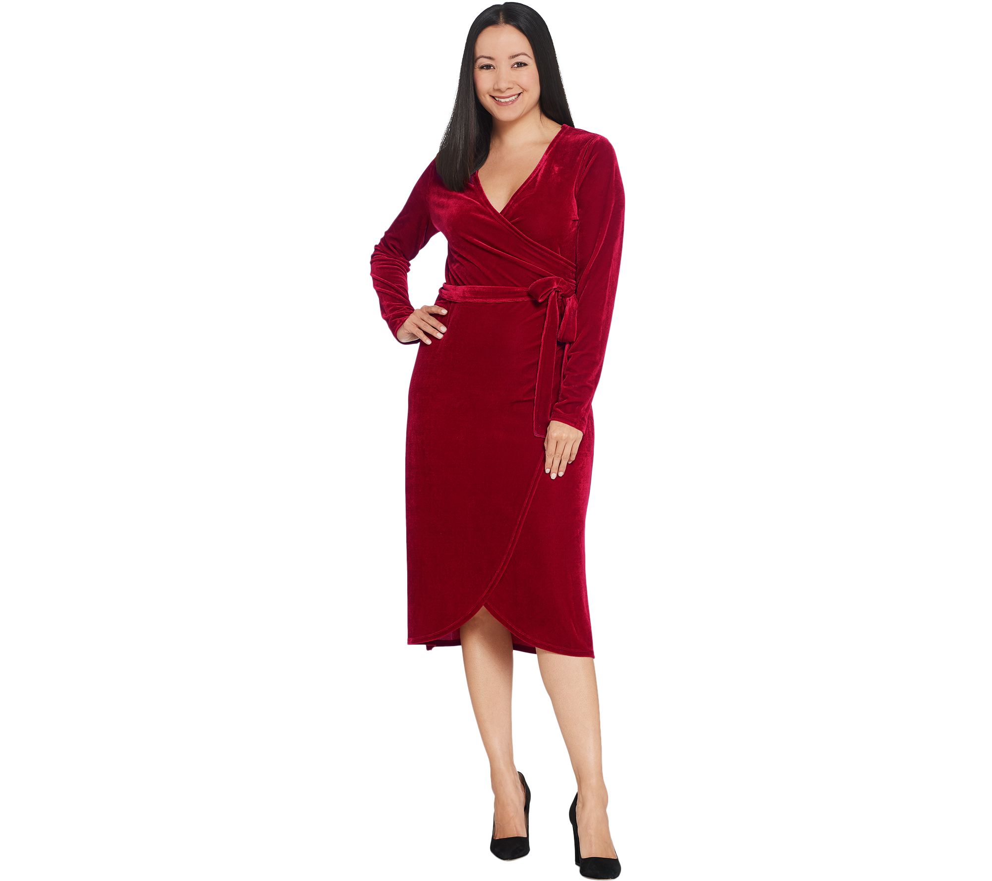 qvc wrap dresses